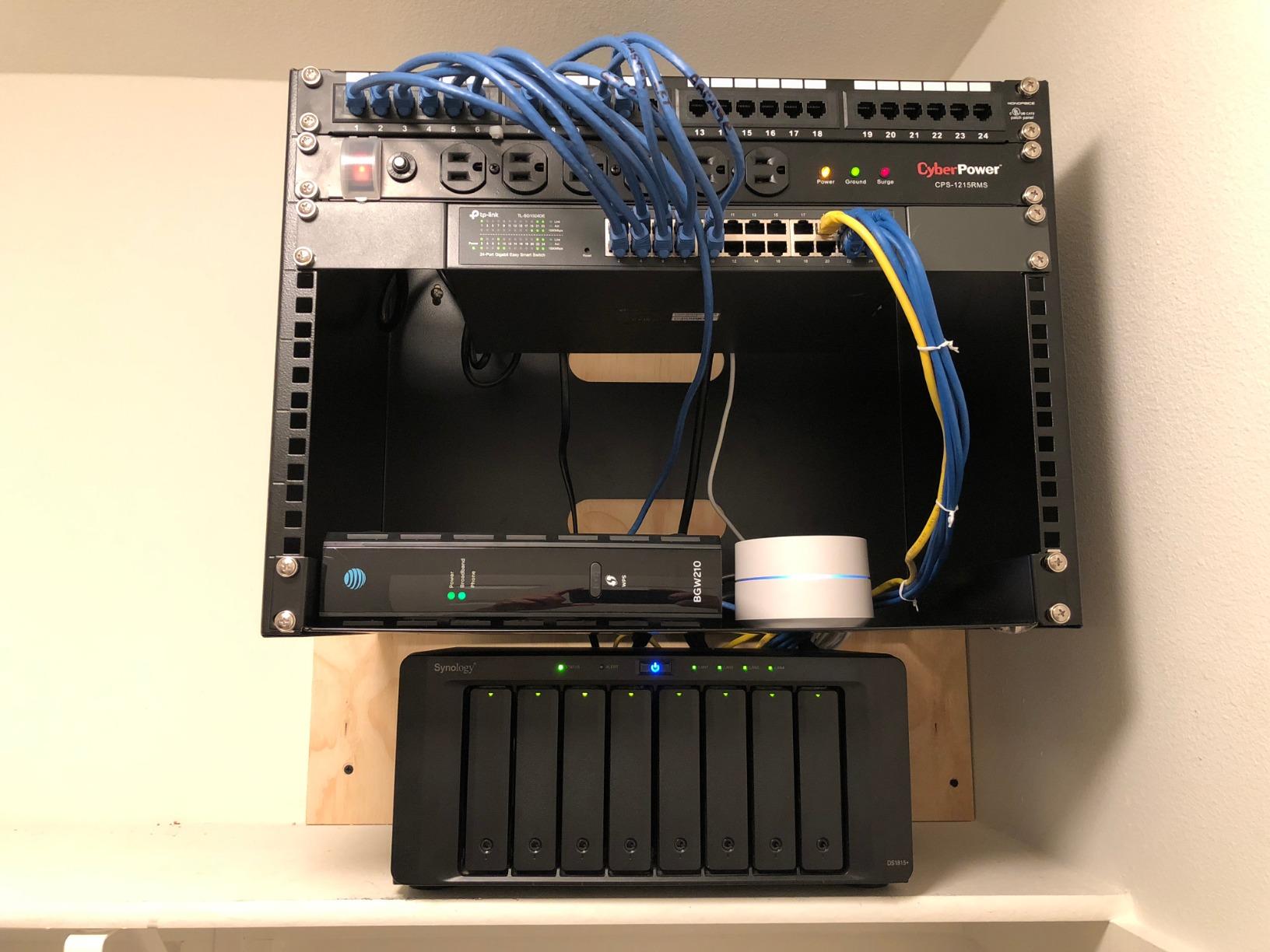 CyberPower CPS1215RMS Surge Protector, 120V/15A, 12 Outlets, 15 ft Power Cord, 1U Rackmount customer photo 1