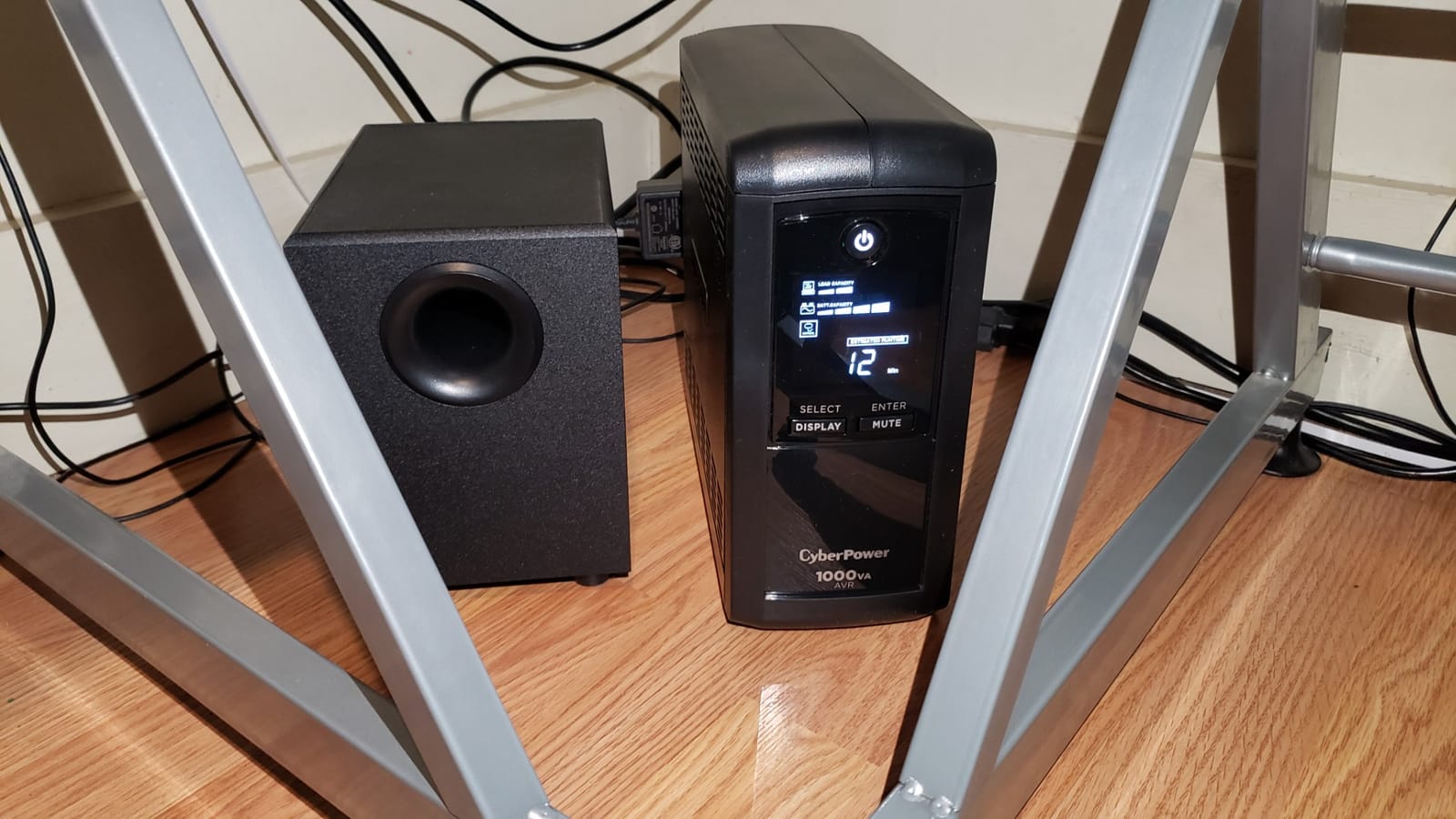 CyberPower CP1000AVRLCD Intelligent LCD UPS Battery Backup | 1000VA/600W, 9 Outlets, AVR, Mini-Tower, UL Certified customer photo 2