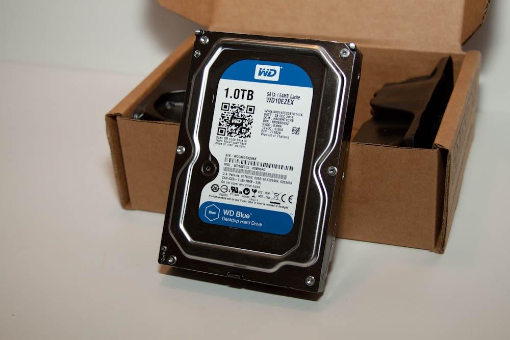 Western Digital 1TB WD Blue PC Internal Hard Drive HDD - 7200 RPM, SATA 6 Gb/s, 64 MB Cache, 3.5