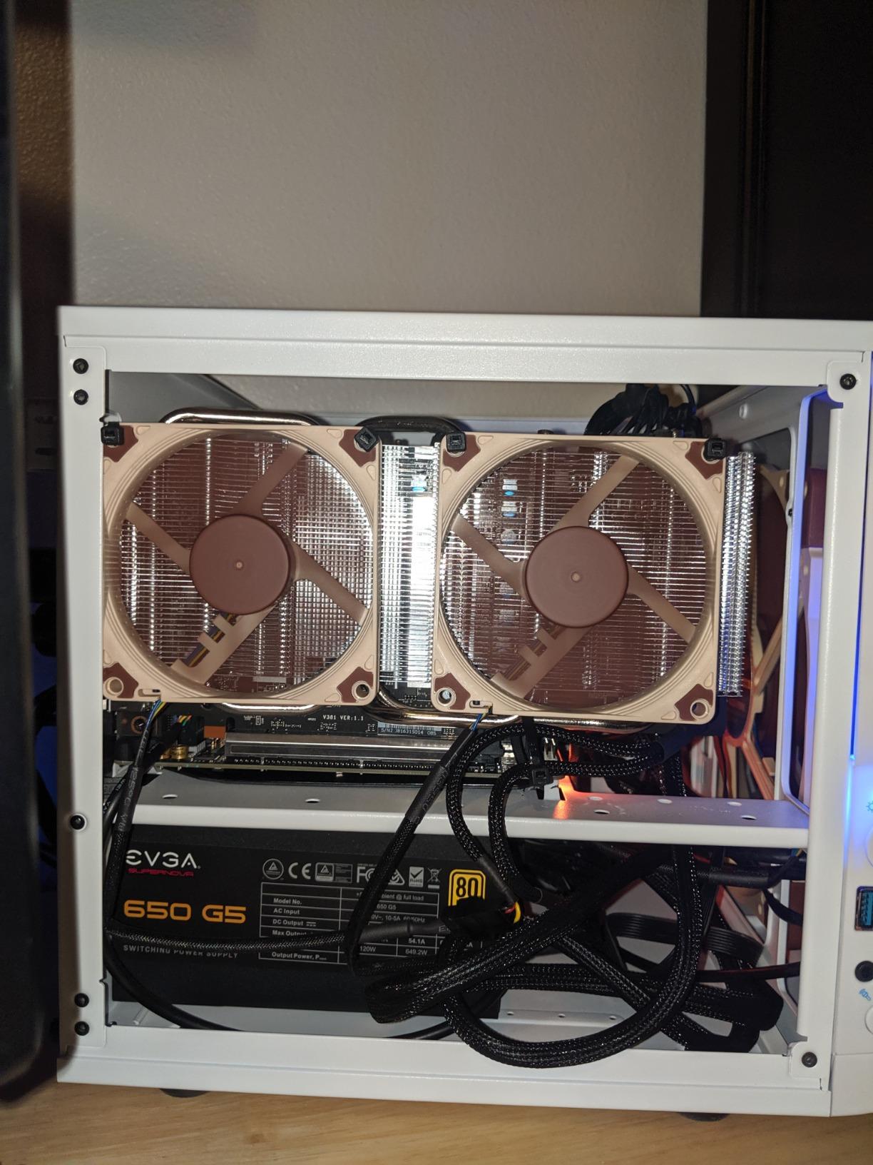 Noctua NF-A9x14 PWM, High-Performance Quiet Fan 92mm | High Airflow Low Noise 14mm Slim Fan, for PC and Electronics Cooling, Rich Accessory Kit, 2200rpm 4-Pin PWM customer photo 2