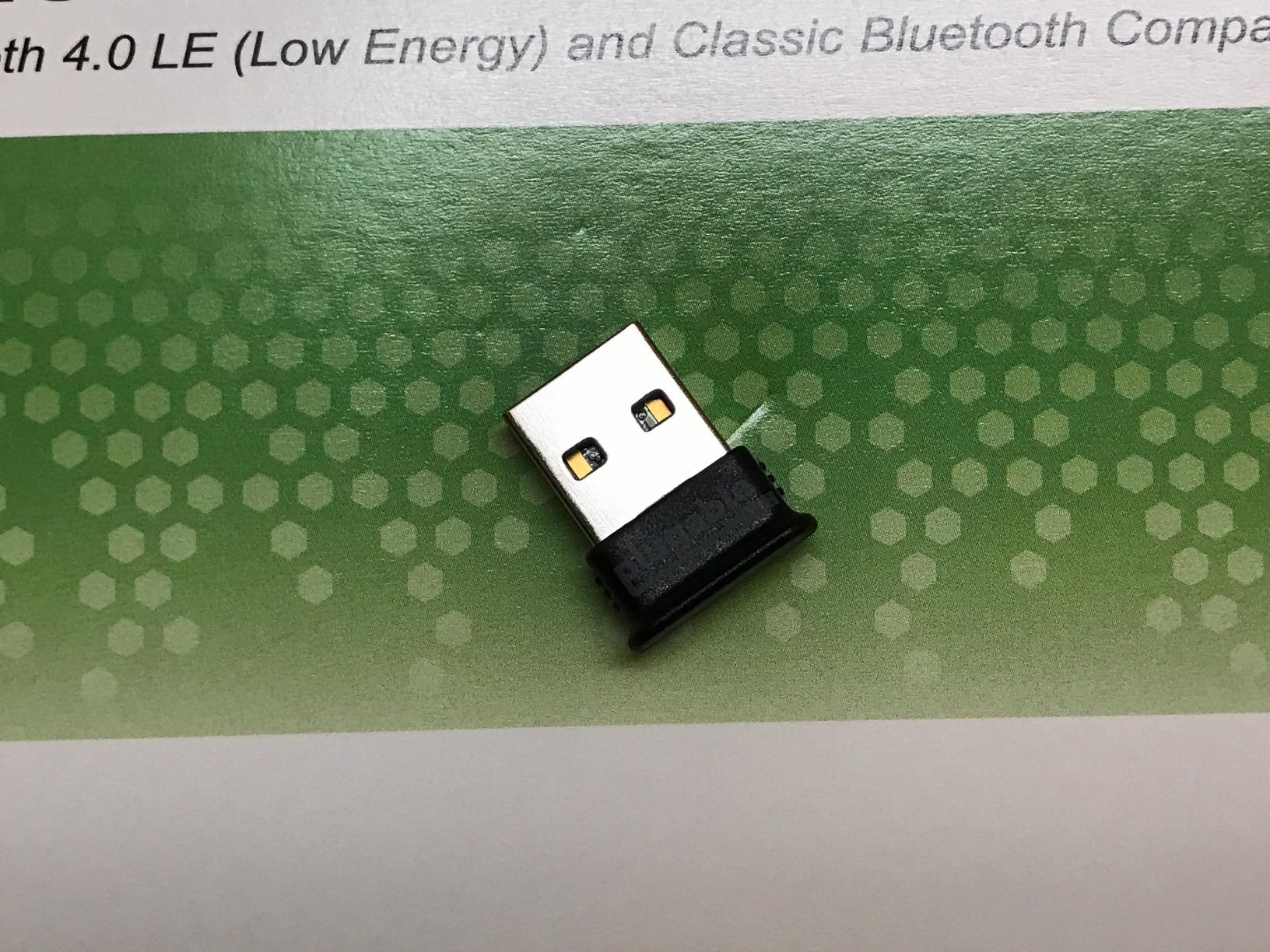 Plugable USB Bluetooth 4.0 Low Energy Micro Adapter (Compatible with Windows 11, 10, 8.x, 7, Classic Bluetooth, Gamepad, and Stereo Headset Compatible) customer photo 2