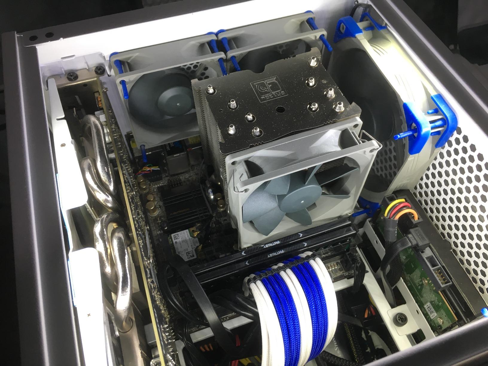 Noctua NF-S12B redux-1200, PWM Quiet Fan 120mm | High Airflow, Low Noise, 25mm Thick Fan for PC and Electronics Cooling Streamlined Package 1200rpm 4-Pin PWM customer photo 1