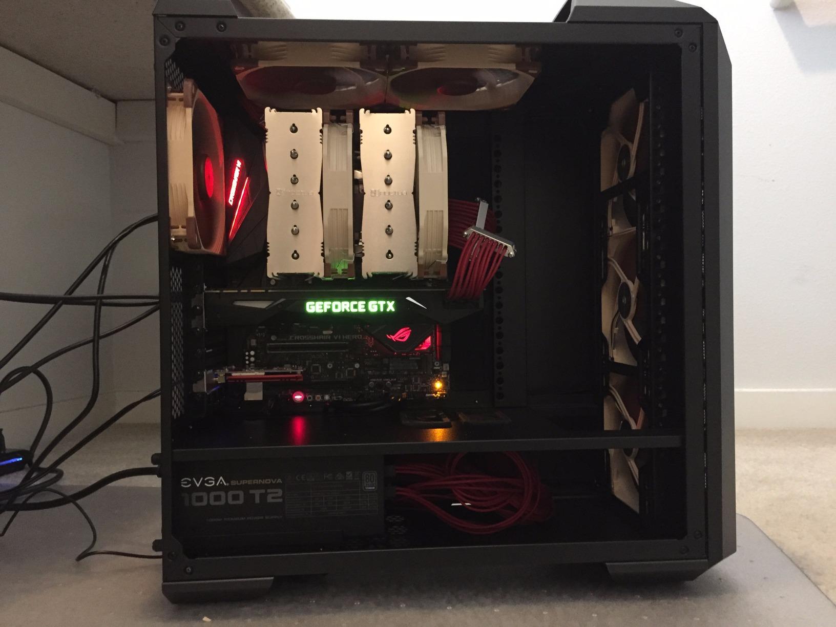 Noctua NH-D15, Quiet High-Performance Dual Tower CPU Cooler customer photo 1