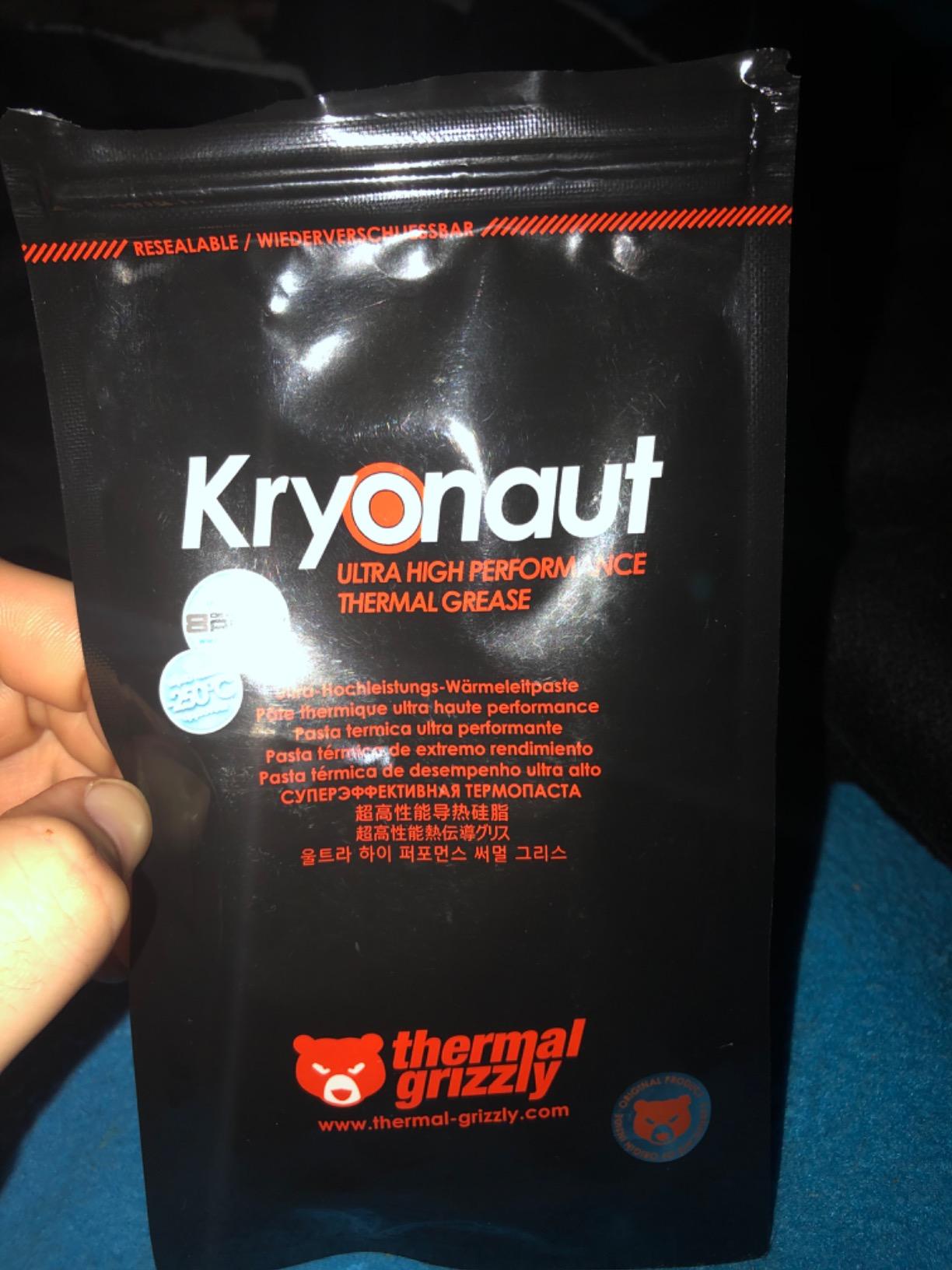 Thermal Grizzly Kryonaut - 1 Gram - Extremely High Performance Thermal Paste for CPU/GPU/PS4/PS5/Xbox customer photo 2