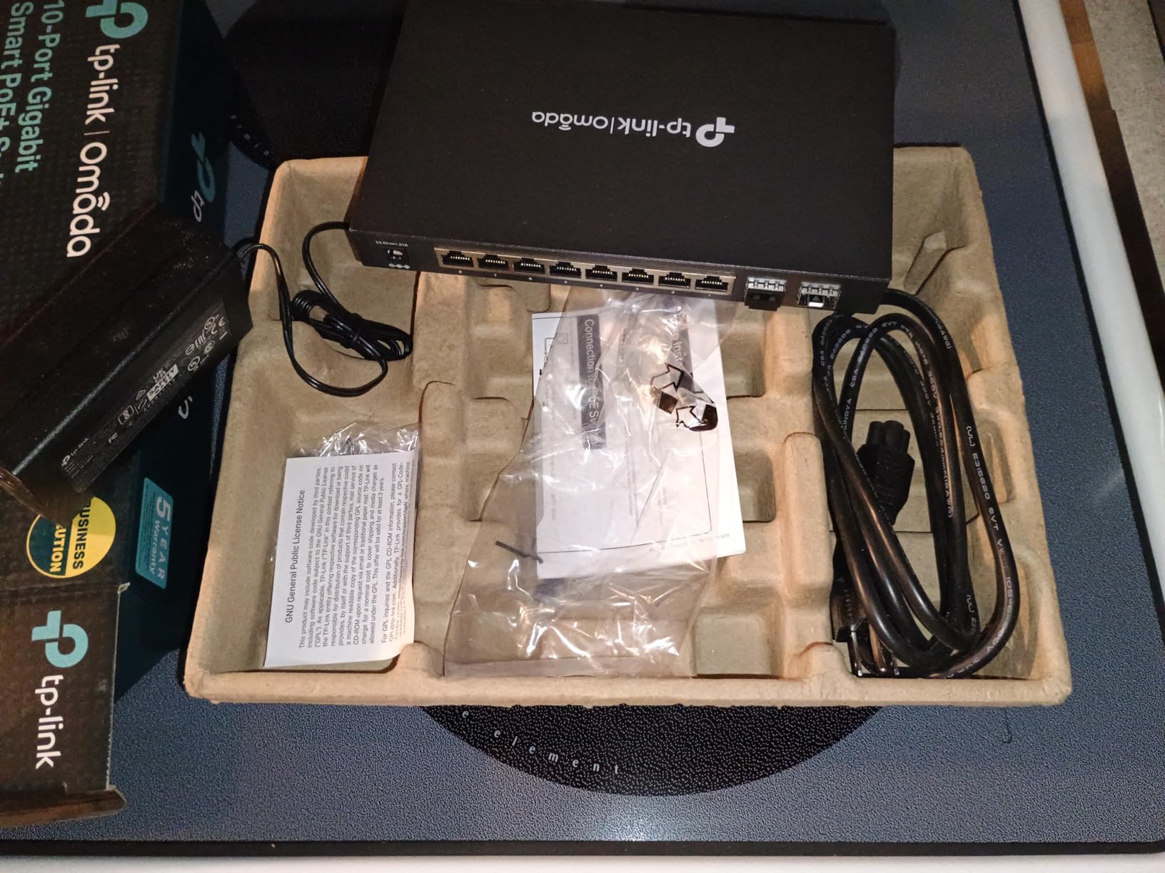 TP-Link TL-SG2210P V3 | Jetstream 8 Port Gigabit Smart Managed PoE Switch | 8 PoE+ Ports @61W, 2 SFP Slots | Omada SDN Integrated | PoE Recovery | IPv6 | Static Routing | Limited Lifetime Protection customer photo 1