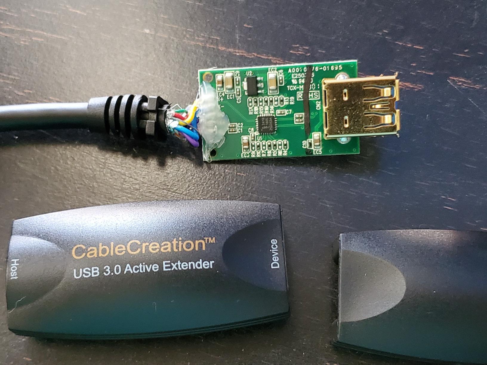 CableCreation Active USB 3.0 Extension Cable 16.4 FT,USB 3.0 Extender Cord | 5 Gbps, USB3.0 Male to Female with Signal Booster Compatible with Oculus Quest 2, Rift Sensor, Steam VR, Gaming PC, 5M customer photo 1