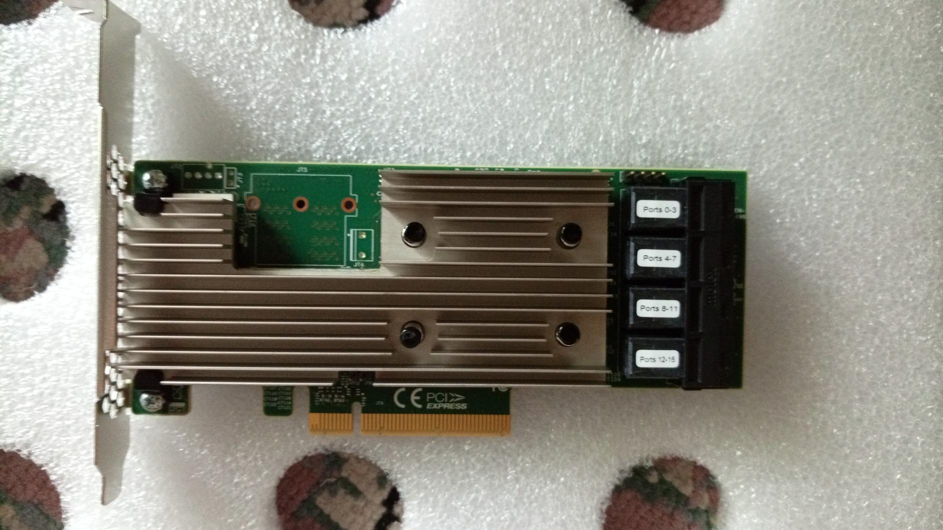 BROADCOM 05-25703-00 8 Channel SAS 9305-16i Storage Controller - Multi-Colour customer photo 2
