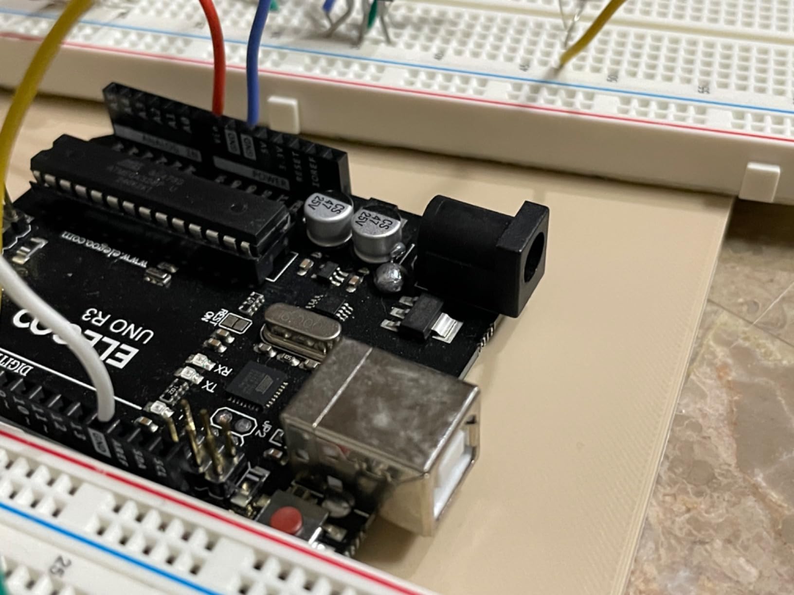 ELEGOO UNO R3 Microcontroller Board ATmega328P with USB Cable, Compatible with Arduino IDE customer photo 2