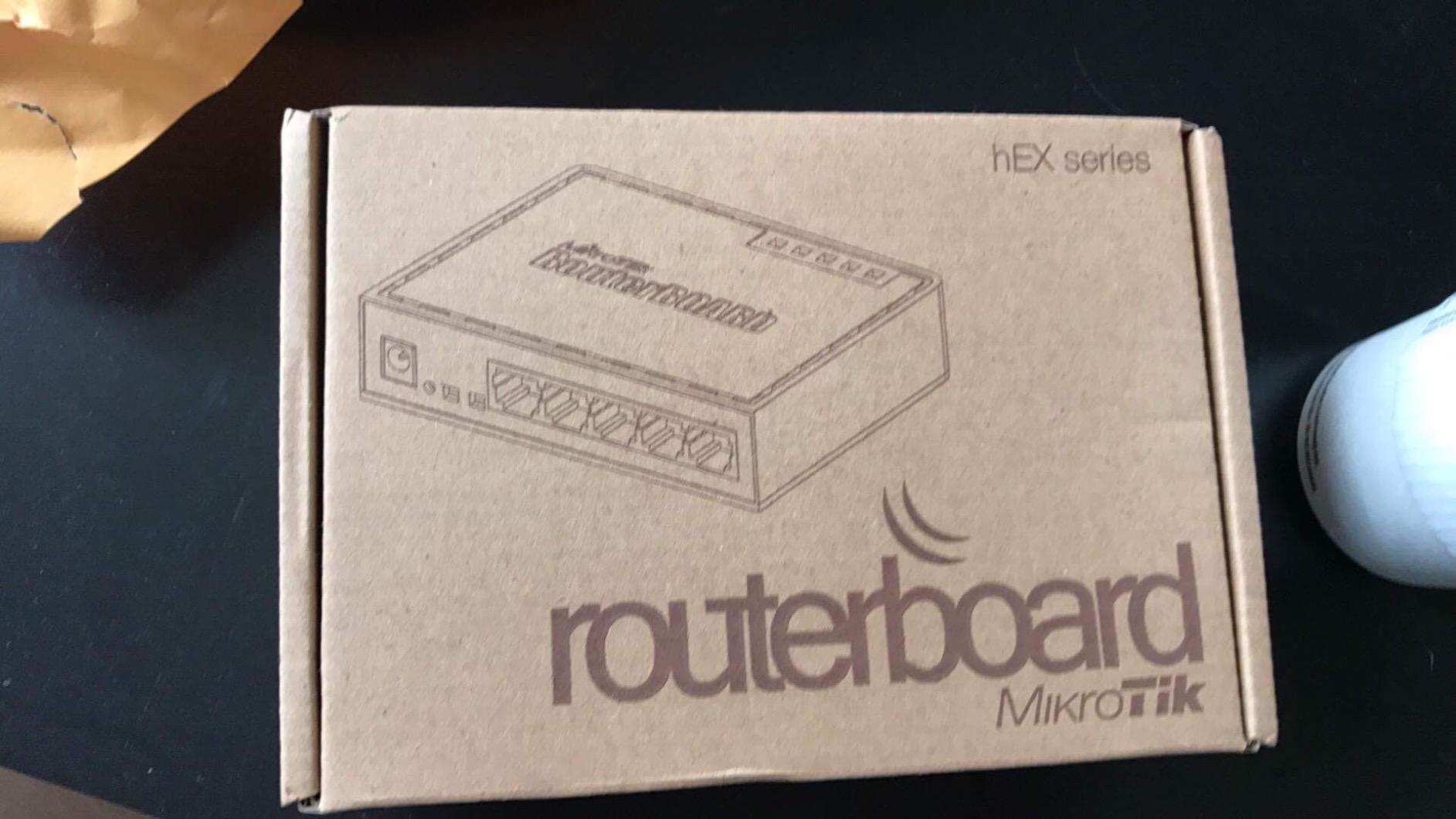 MikroTik hEX RB750Gr3 5-port Ethernet Gigabit Router customer photo 2