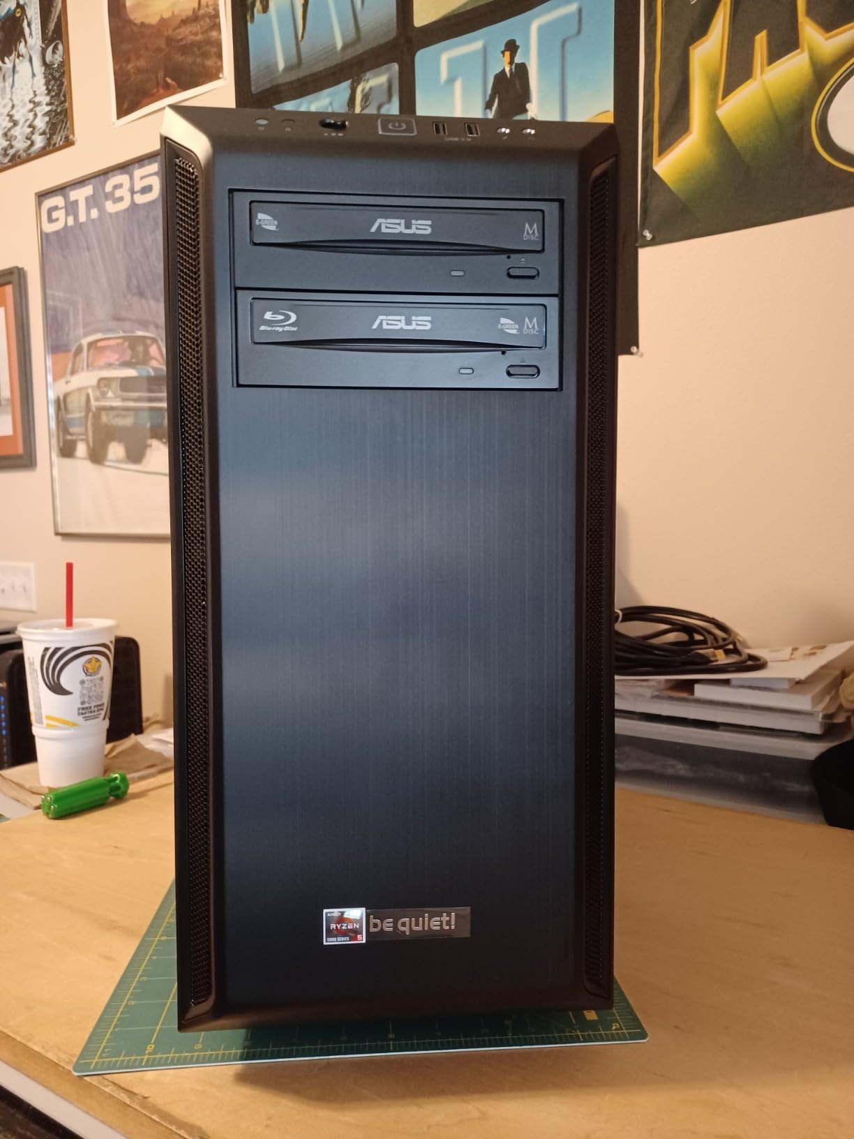 be quiet! Pure Base 600 ATX Midi Tower PC Case, 2 Pre-Installed Pure Wings Fans, Black, BG021 customer photo 2