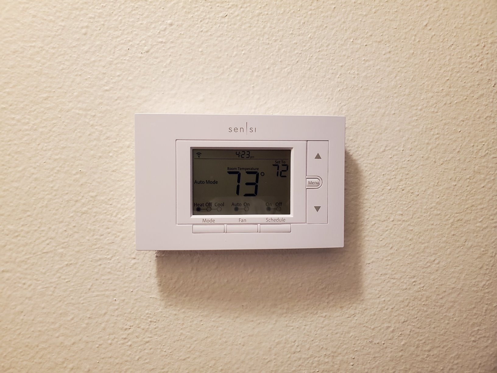 Sensi Smart Thermostat, Wi-Fi, DIY, Alexa, Energy Star Certified, ST55 customer photo 1