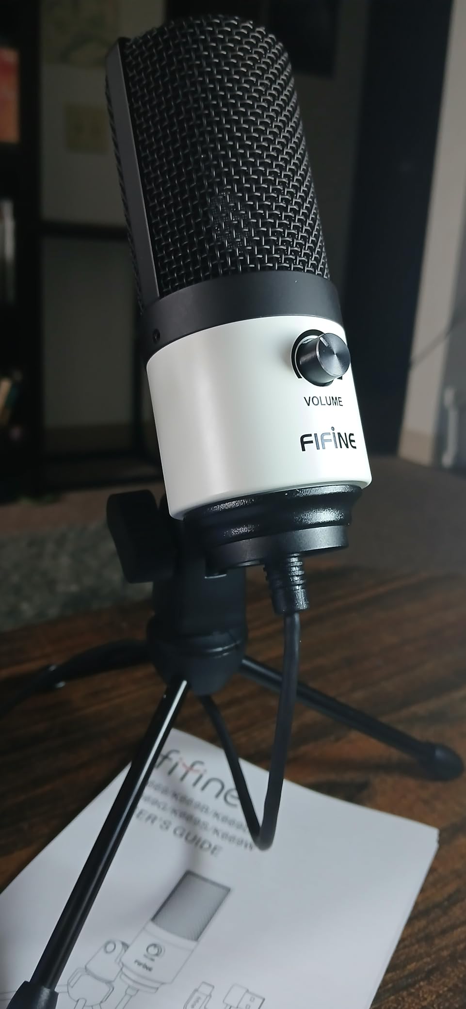 FIFINE K669B USB Microphone, Condenser Recording Mic for Vocals, Meeting | Metal Cardioid Laptop Mic for MAC OS, Windows, Voice Overs, Streaming, Online Meeting and YouTube Videos customer photo 2