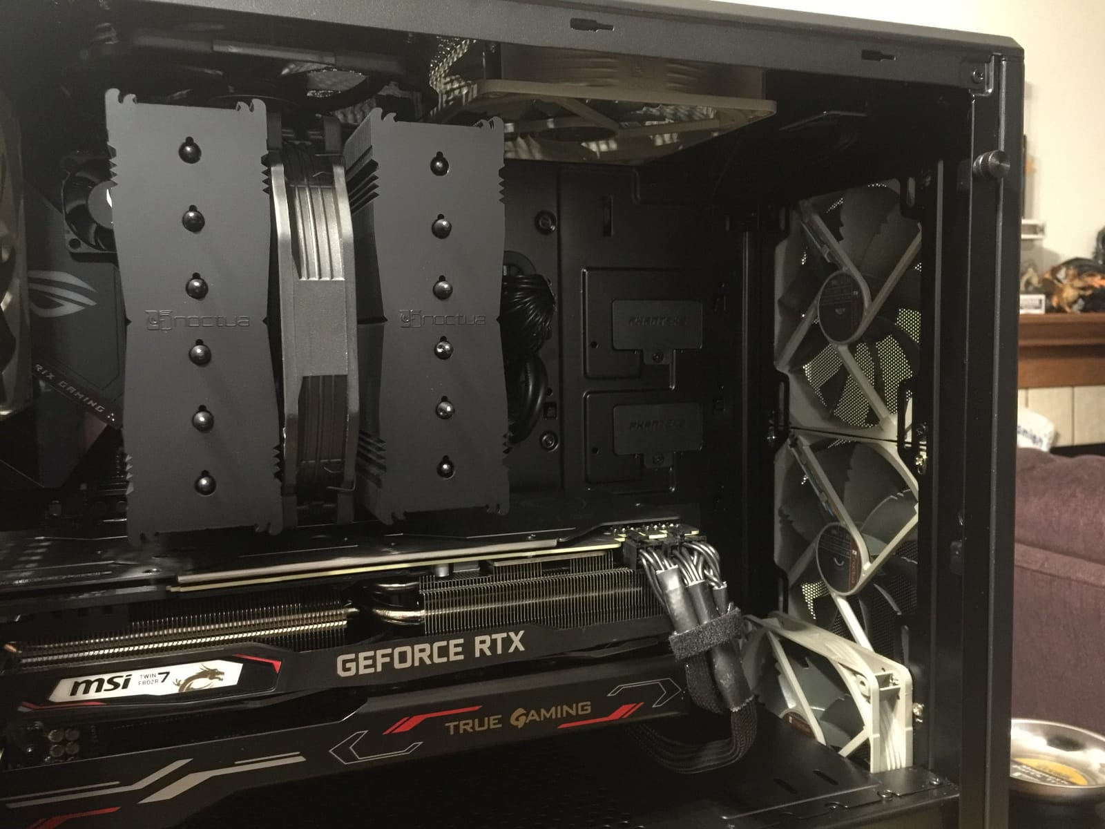 Noctua NF-P12 redux-1300 PWM, Quiet Fan 120mm | High Airflow, Low Noise, 25mm Thick Fan for PC and Electronics Cooling Streamlined Package 1300rpm 4-Pin PWM customer photo 2