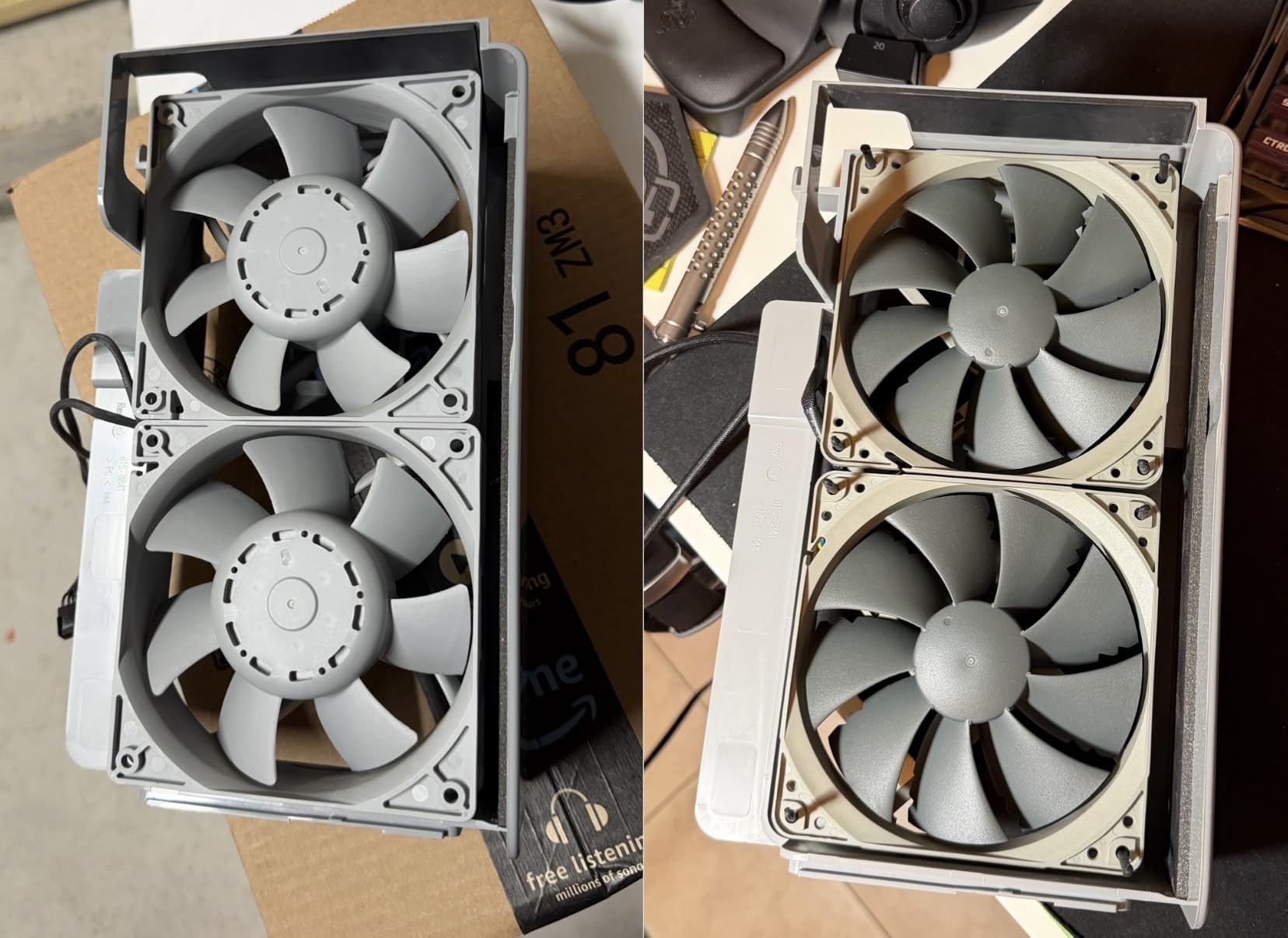 Noctua NF-P12 redux-1700 PWM, Quiet Fan 120mm | High Airflow, Low Noise, 25mm Thick Fan for PC and Electronics Cooling Streamlined Package 1700rpm 4-Pin PWM customer photo 2