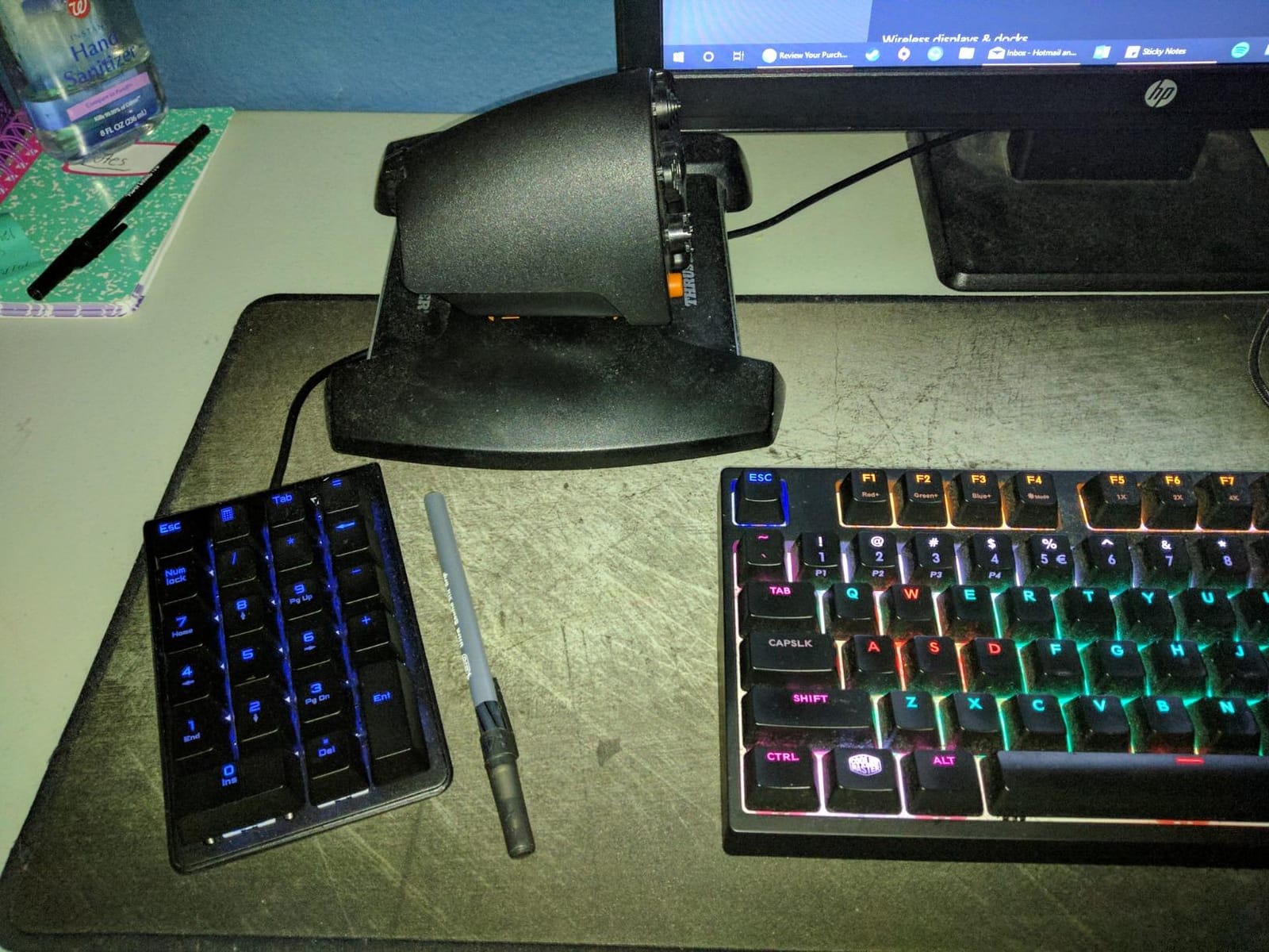 Mechanical Numeric Keypad, 22-Key USB Numpad for Laptop with LED Backlight | For Desktop Computers, Accounting, Spreadsheets, and Data Entry, Adding Convenient Number Input without Taking Desk Space customer photo 2
