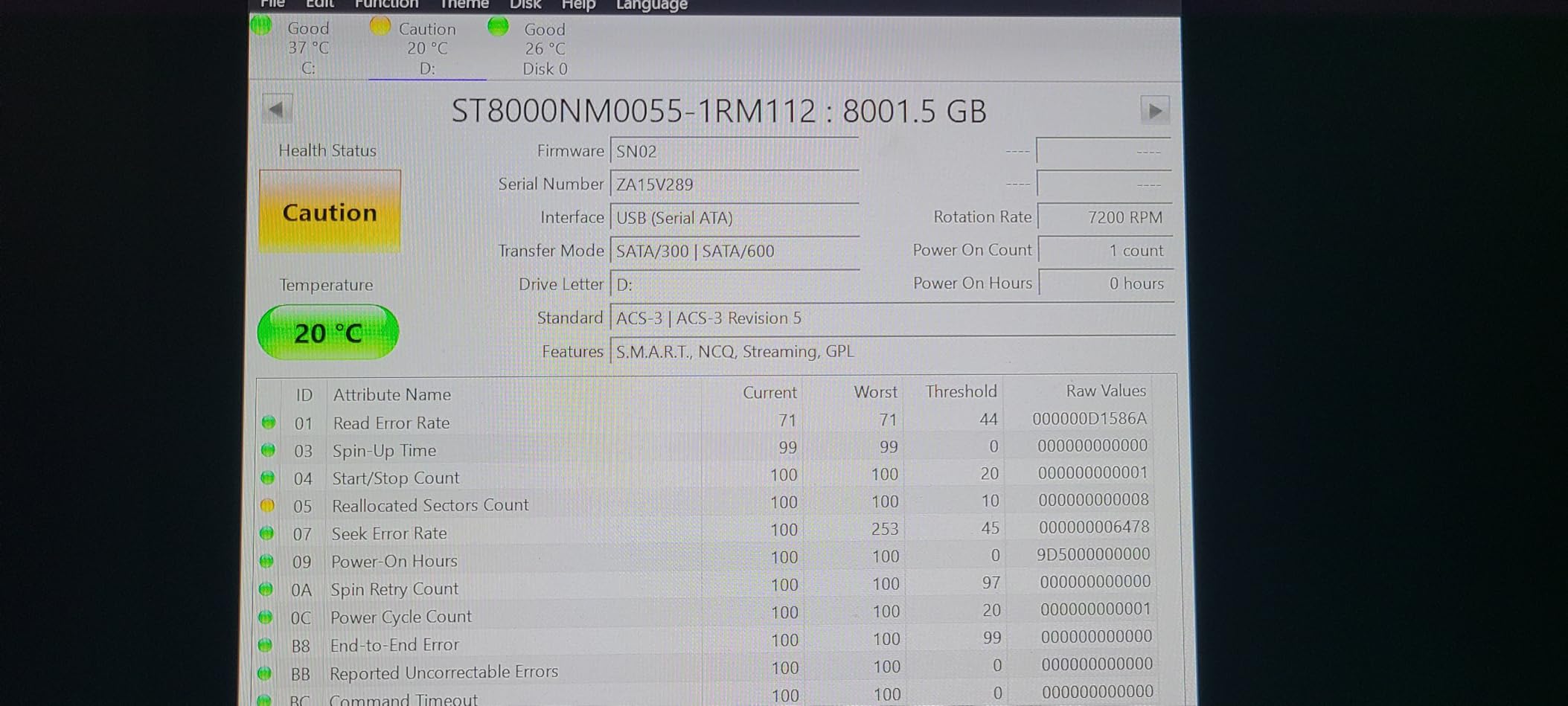 Seagate Exos 7E8 8TB 512e SATA 256MB Cache 3.5-Inch Enterprise Hard Drive (ST8000NM0055) (Renewed) customer photo 1