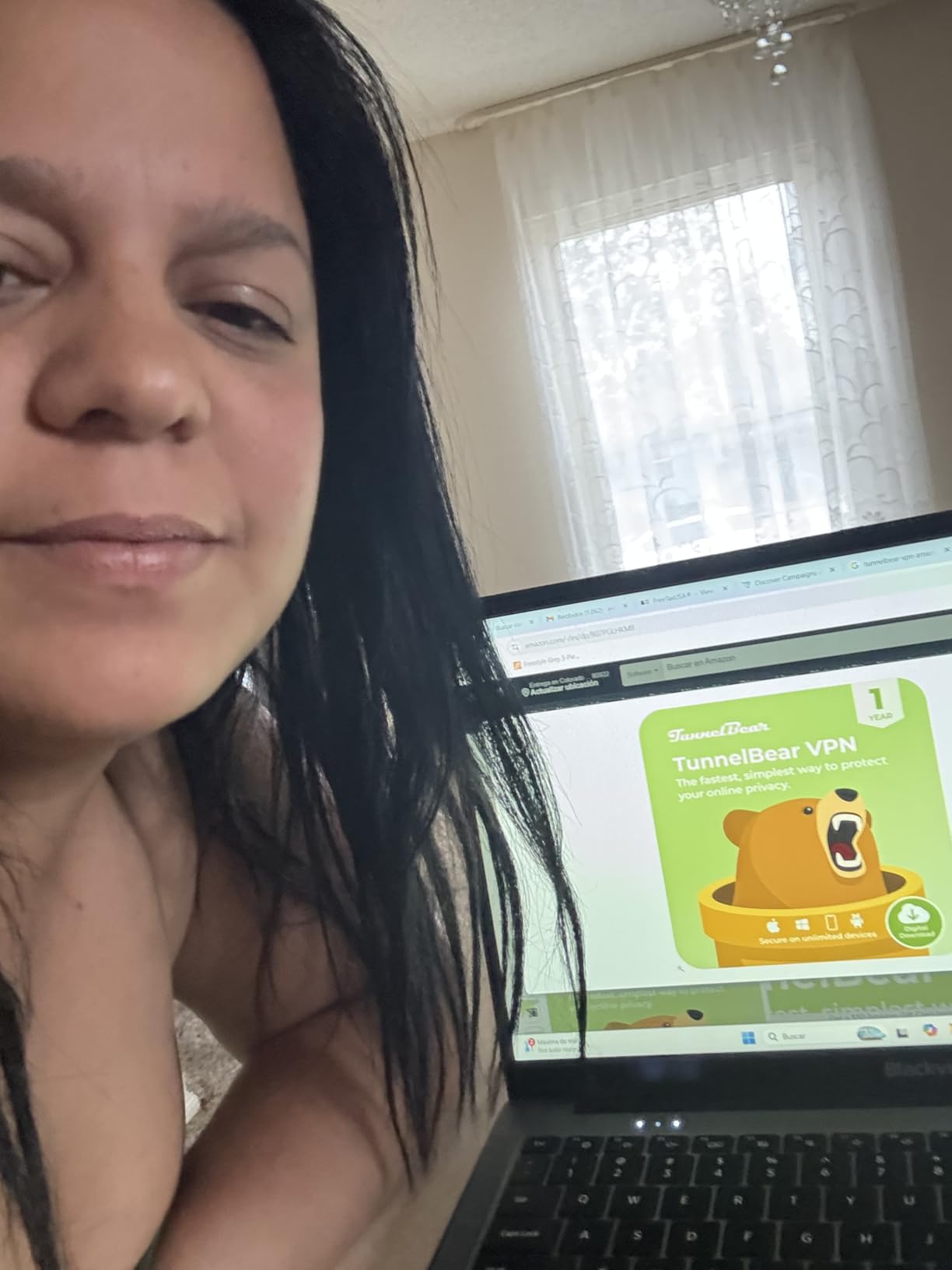 TunnelBear VPN Software, 1-Year Subscription, Unlimited Data and Devices customer photo 2