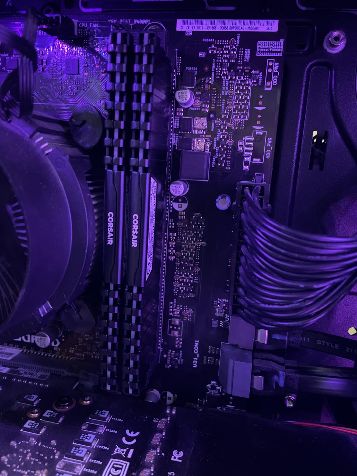 CORSAIR Vengeance LPX DDR4 RAM 32GB (2x16GB) Up to 3200MHz CL16-20-20-38 1.35V Intel XMP AMD EXPO Computer Memory - Black (CMK32GX4M2E3200C16) customer photo 1