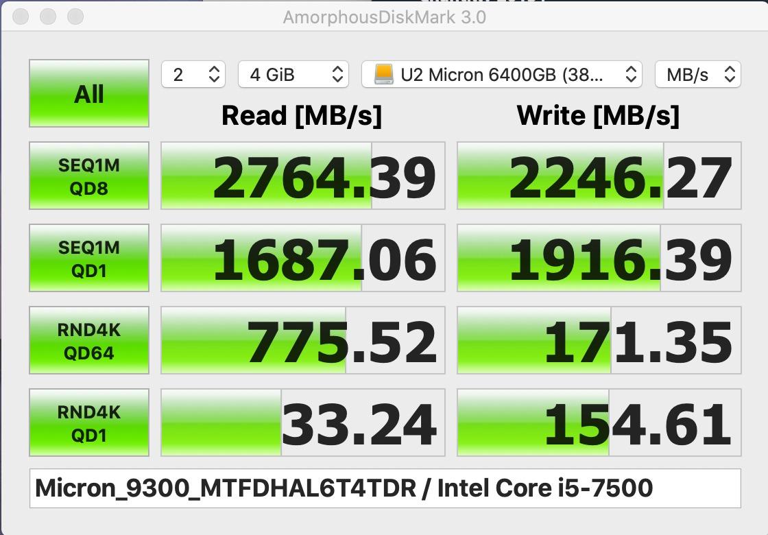 Micron 9300 Max 6.4TB NVMe U.2 Enterprise Solid State Drive customer photo 2