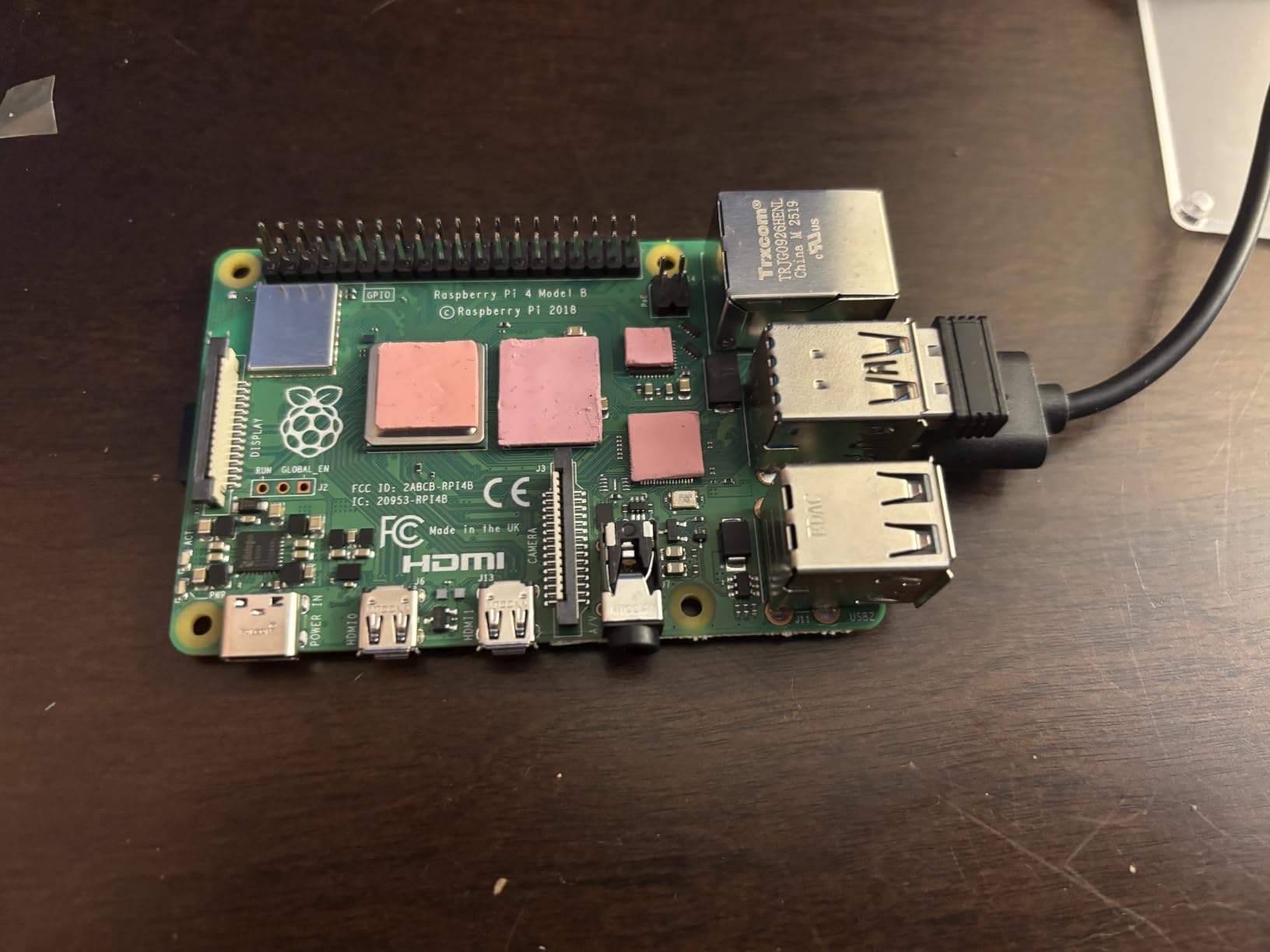Raspberry Pi 4 Model B 2019 Quad Core 64 Bit WiFi Bluetooth (2GB) customer photo 1