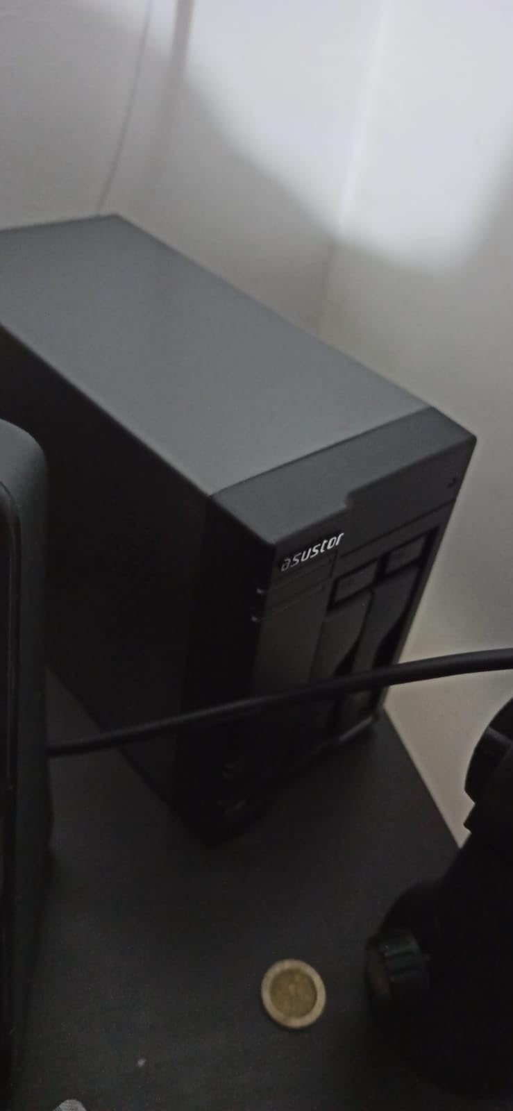 Asustor Lockerstor 10 AS6510T - 10 Bay NAS, Intel Atom C3538 Quad-Core, Dual 10GbE + Dual 2.5GbE, 8GB DDR4, 2 M.2 NVMe SSD Slot, Enterprise Network Attached Storage for Small Business (Diskless) customer photo 1