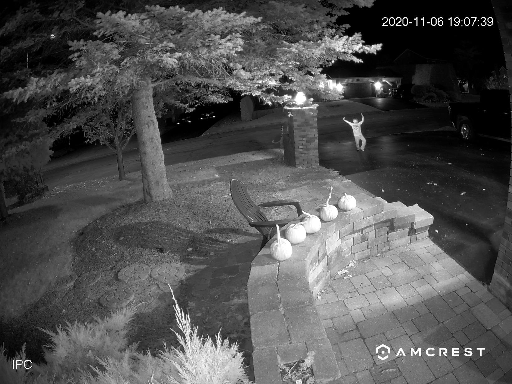 Amcrest 5MP Turret POE Camera, UltraHD Outdoor IP Camera POE with Mic/Audio, 5-Megapixel Security Surveillance Cameras, 98ft NightVision, 132° FOV, MicroSD (256GB), (IP5M-T1179EW-AI-V3) customer photo 1