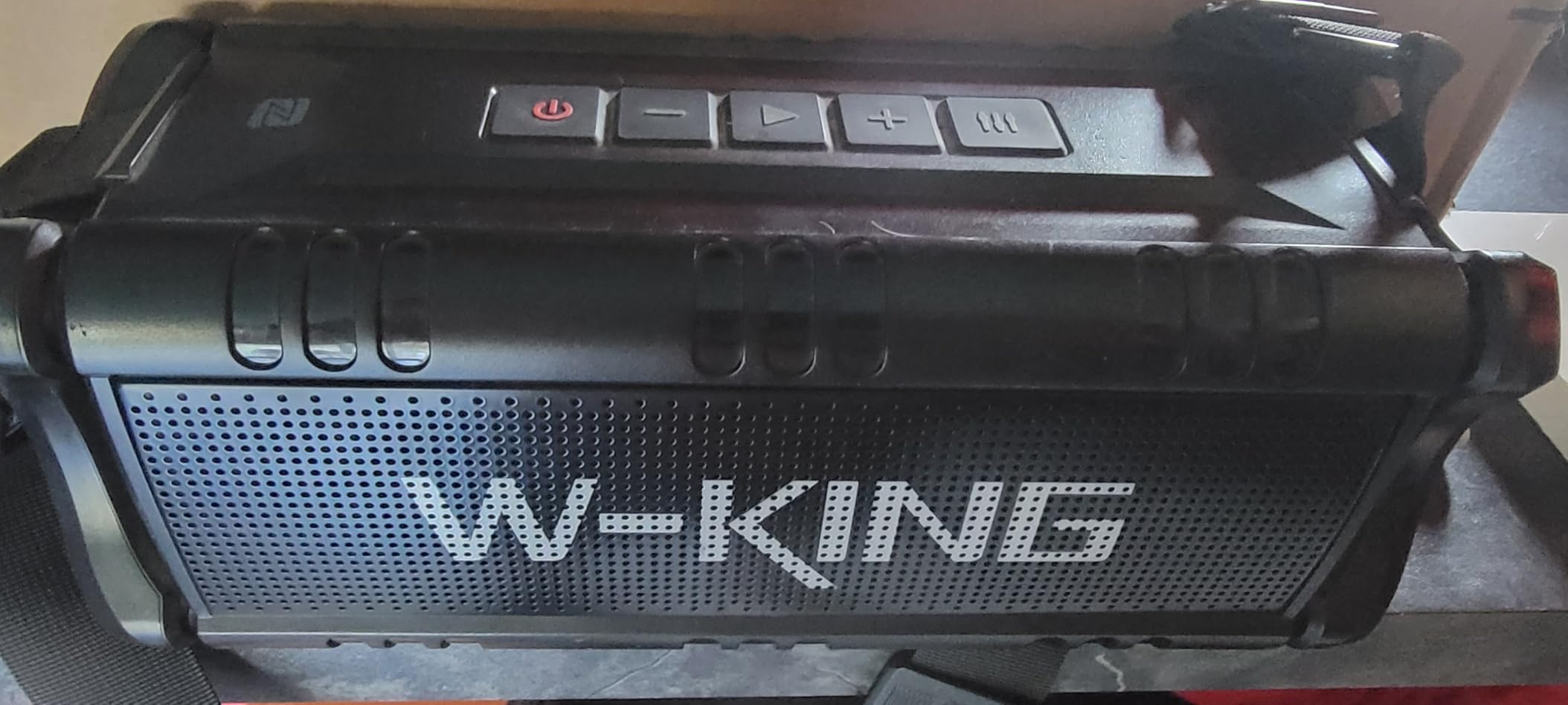 W-KING Bluetooth Speaker, 90W Max Loud IPX6 Waterproof Portable Speaker | 50W Deep Bass/Subwoofer *2/40H/EQ/TF/AUX, 105dB Large Boombox Outdoor Speakers Bluetooth Wireless for Party/Camping/Jobsite customer photo 2
