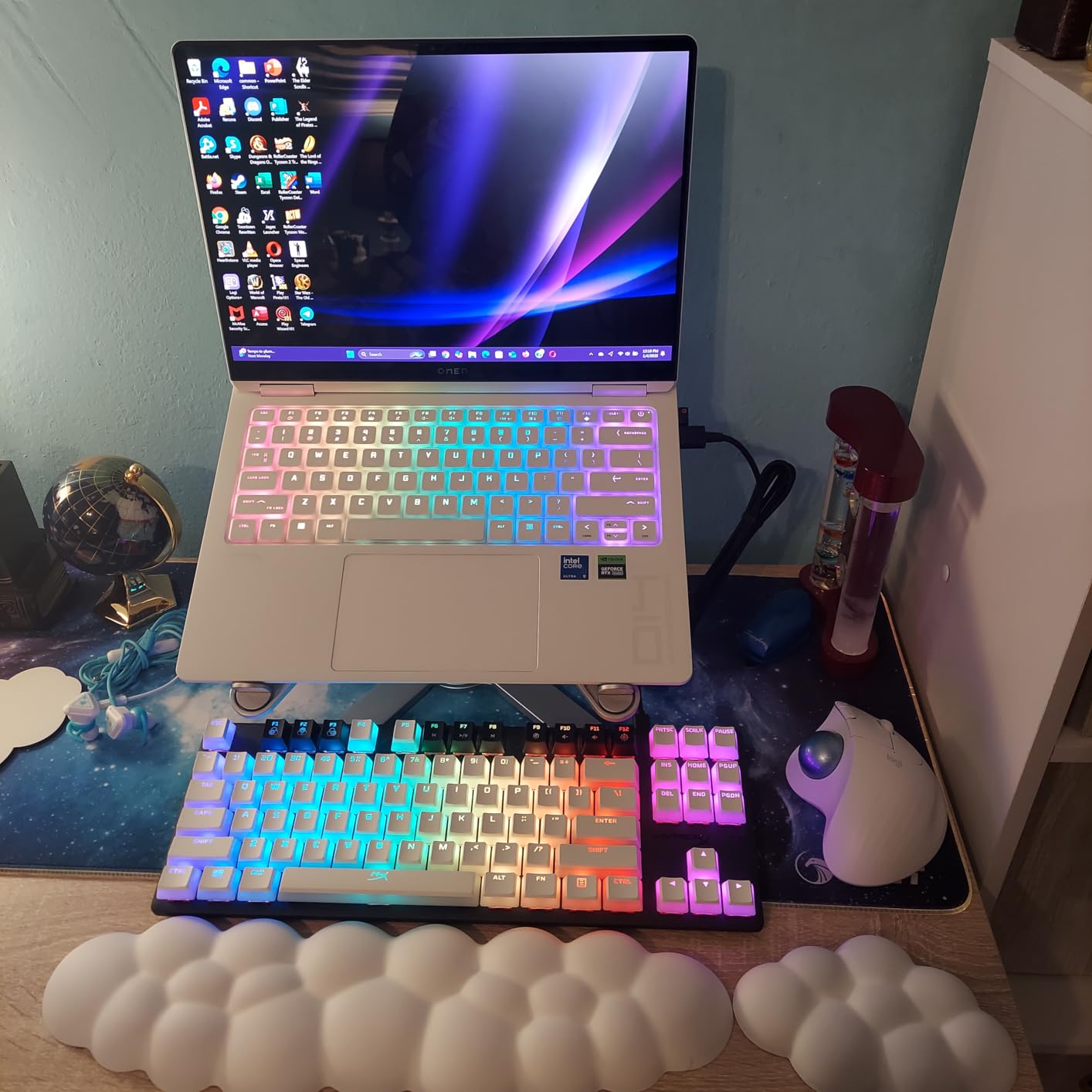 Alloy Origins Core - Tenkeyless Mechanical Gaming Keyboard, Software Controlled Light & Macro Customization, Compact Form Factor, RGB LED Backlit, Tactile HyperX Aqua Switch, Black customer photo 2