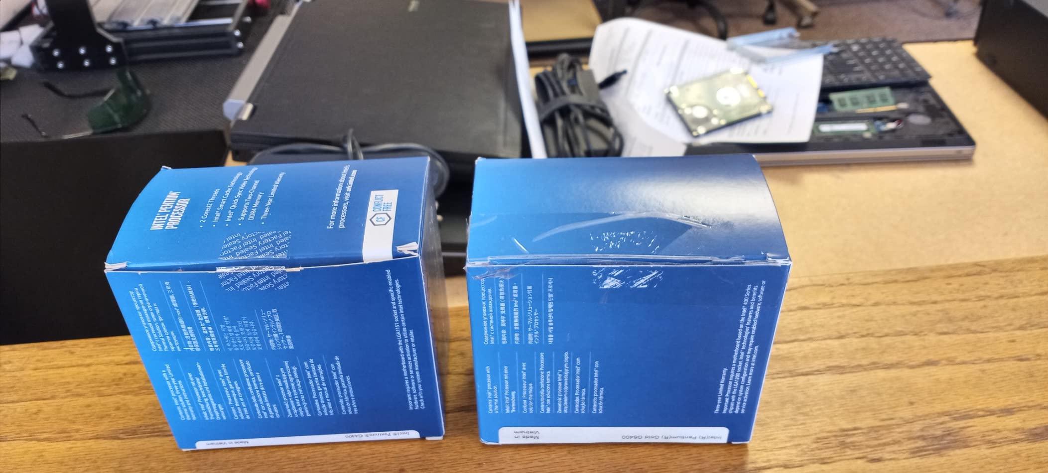 Intel Pentium Gold G-6400 Desktop Processor 2 Cores 4.0 GHz LGA1200 (Intel 400 Series chipset) 58W customer photo 1