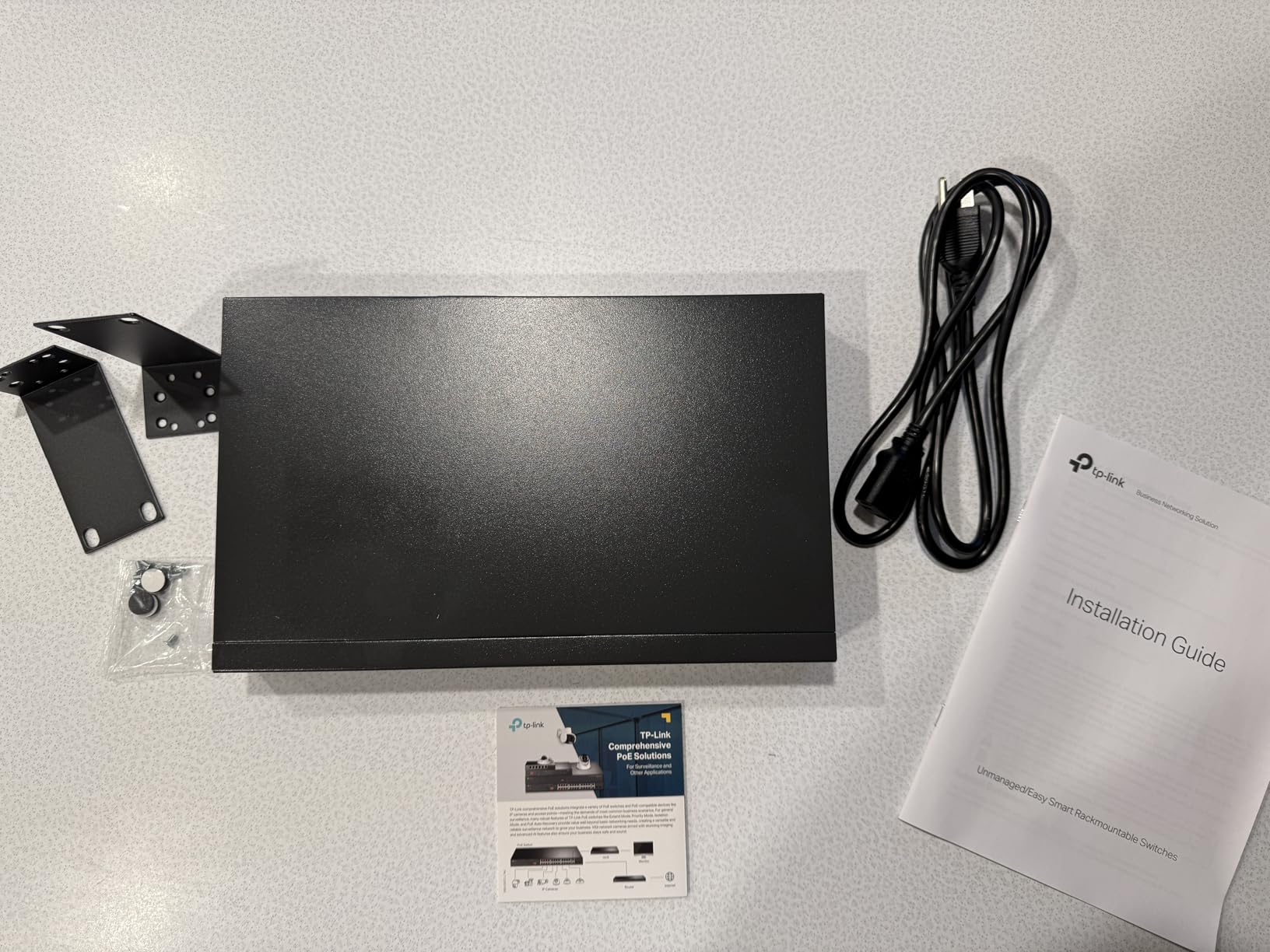 TP-Link TL-SG1218MPE 16 Port Gigabit Switch Easy Smart Managed 16 PoE+ @250W, 2 non-PoE ports, 2 combo SFP slots QoS, Vlan, IGMP & LAG customer photo 1