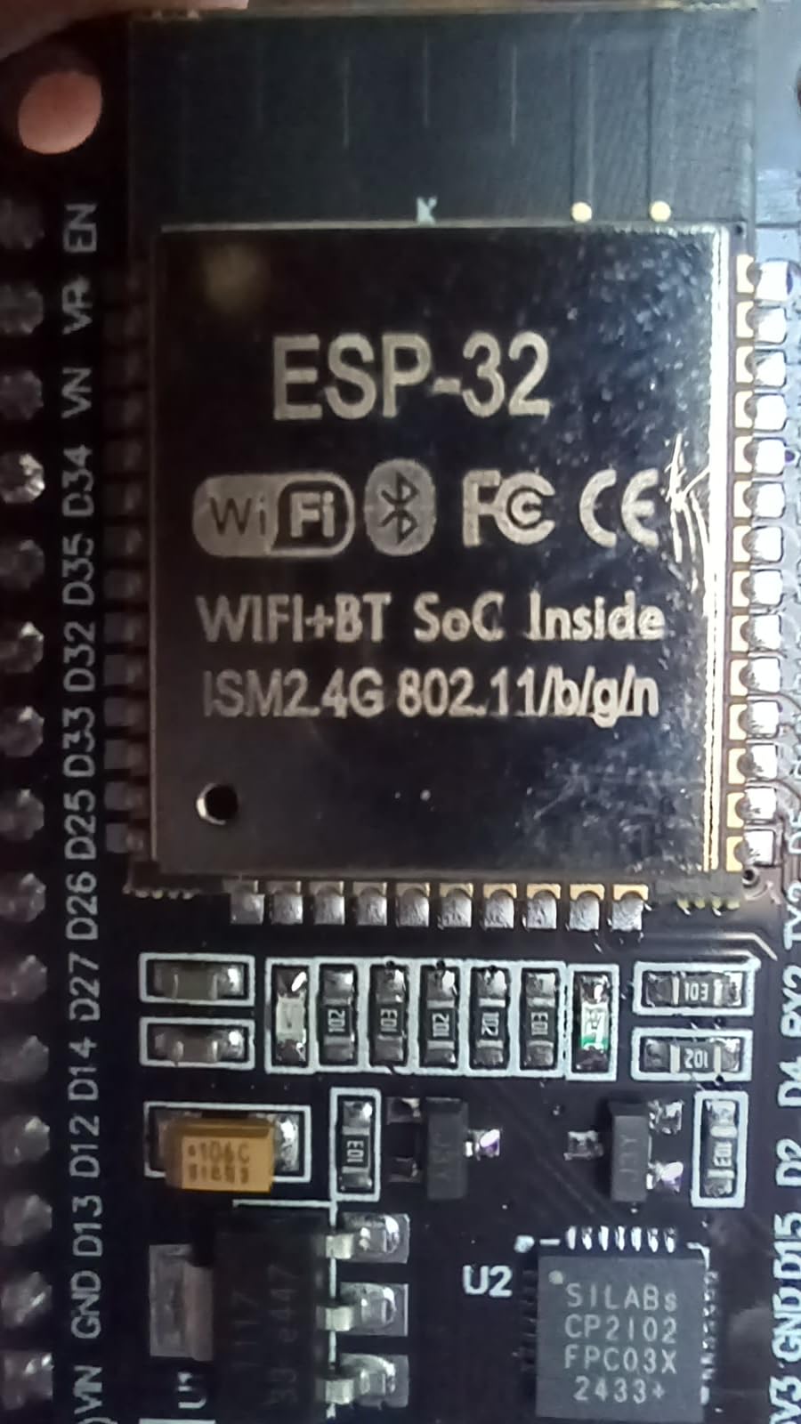 ESP-WROOM-32 ESP32 ESP-32S Development Board 2.4GHz Dual-Mode WiFi + Bluetooth Dual Cores Microcontroller Processor Integrated with Antenna RF AMP Filter AP STA Compatible with Arduino IDE (3PCS) customer photo 2