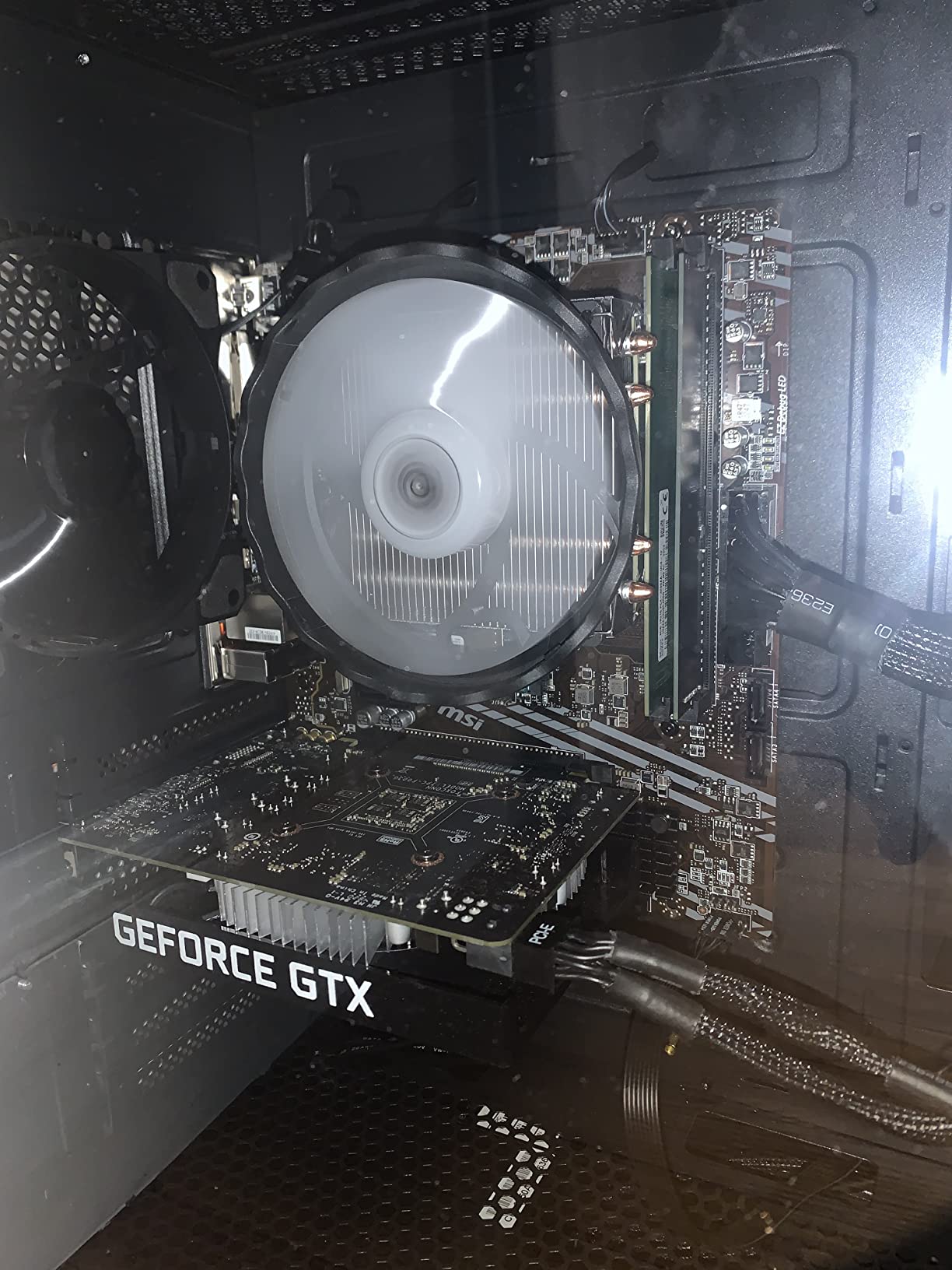 MSI A520M-A PRO Gaming Motherboard (AMD Ryzen 5000, AM4, DDR4, PCIe 3.0, SATA 6Gb/s, M.2, USB 3.2 Gen 1, DVI/HDMI, Micro-ATX) customer photo 2