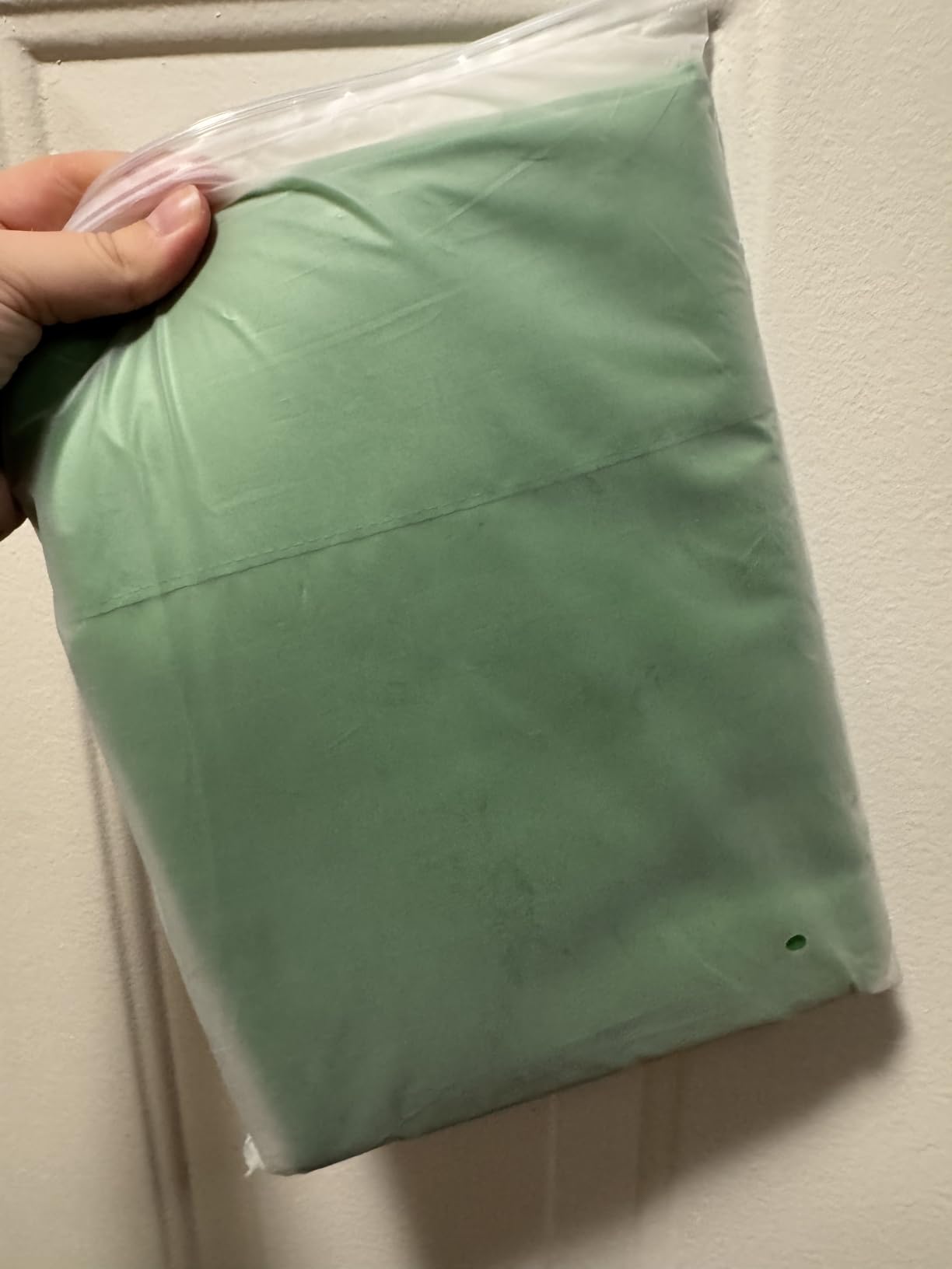 Hemmotop Chromakey Green Screen Backdrop, 5x7ft Small Background Fabric | Solid Chroma Green, Polyester Cloth, Perfect for Streaming Video Calls Zoom Studio, Ideal for Content Creators, Photography customer photo 1