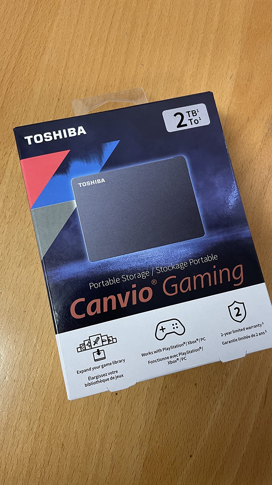 Toshiba Canvio Gaming 2TB Portable External Hard Drive USB 3.0 for PlayStation, Xbox, PC & Mac customer photo 1