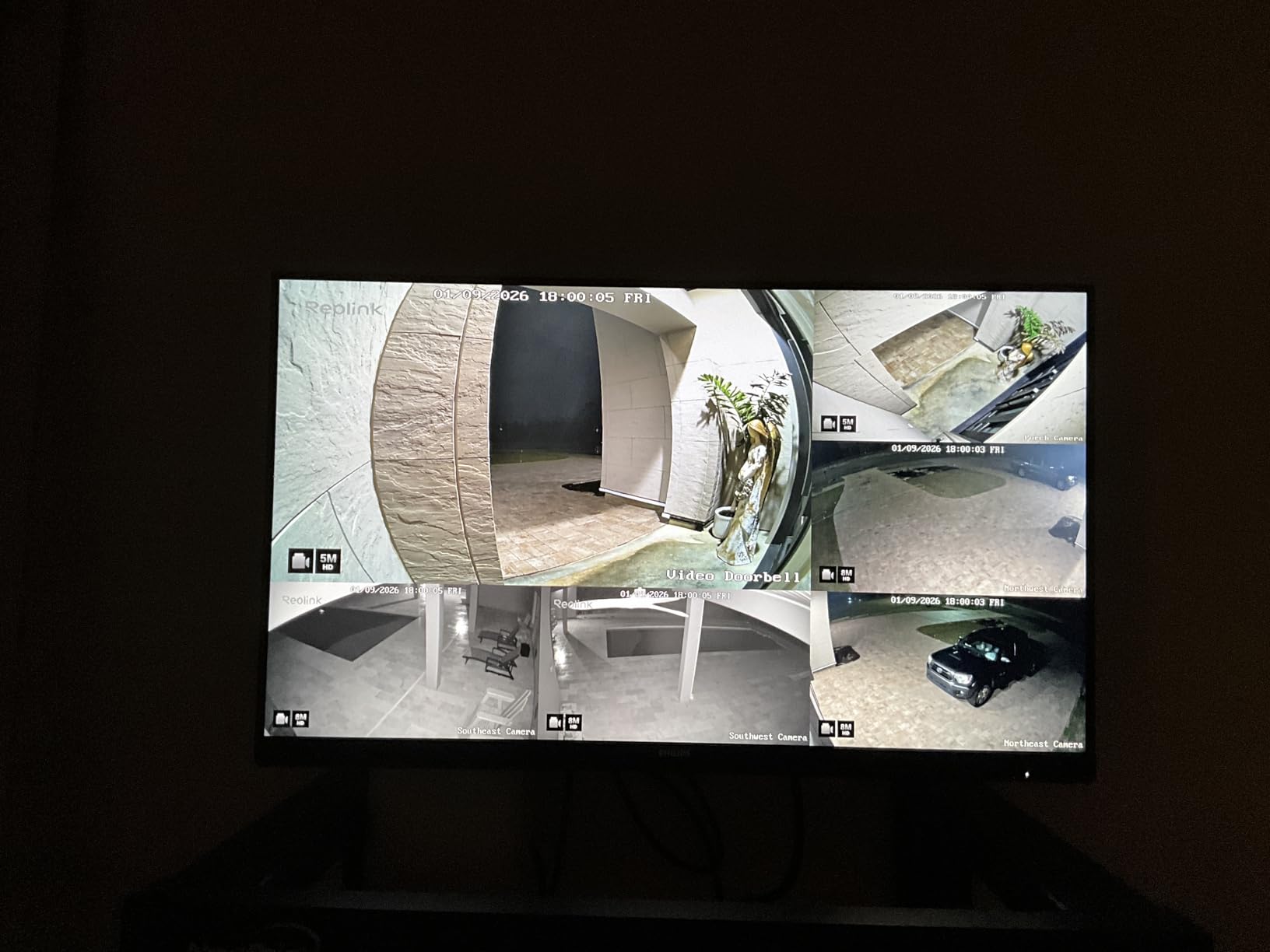 REOLINK RLC-520A 5MP PoE Security Camera, Outdoor Dome with IR Night Vision | Smart Human/Vehicle/Animal Detection, 100ft HD IR Night Vision, Work with Smart Home, Up to 512GB microSD Card, Time-Lapse customer photo 1