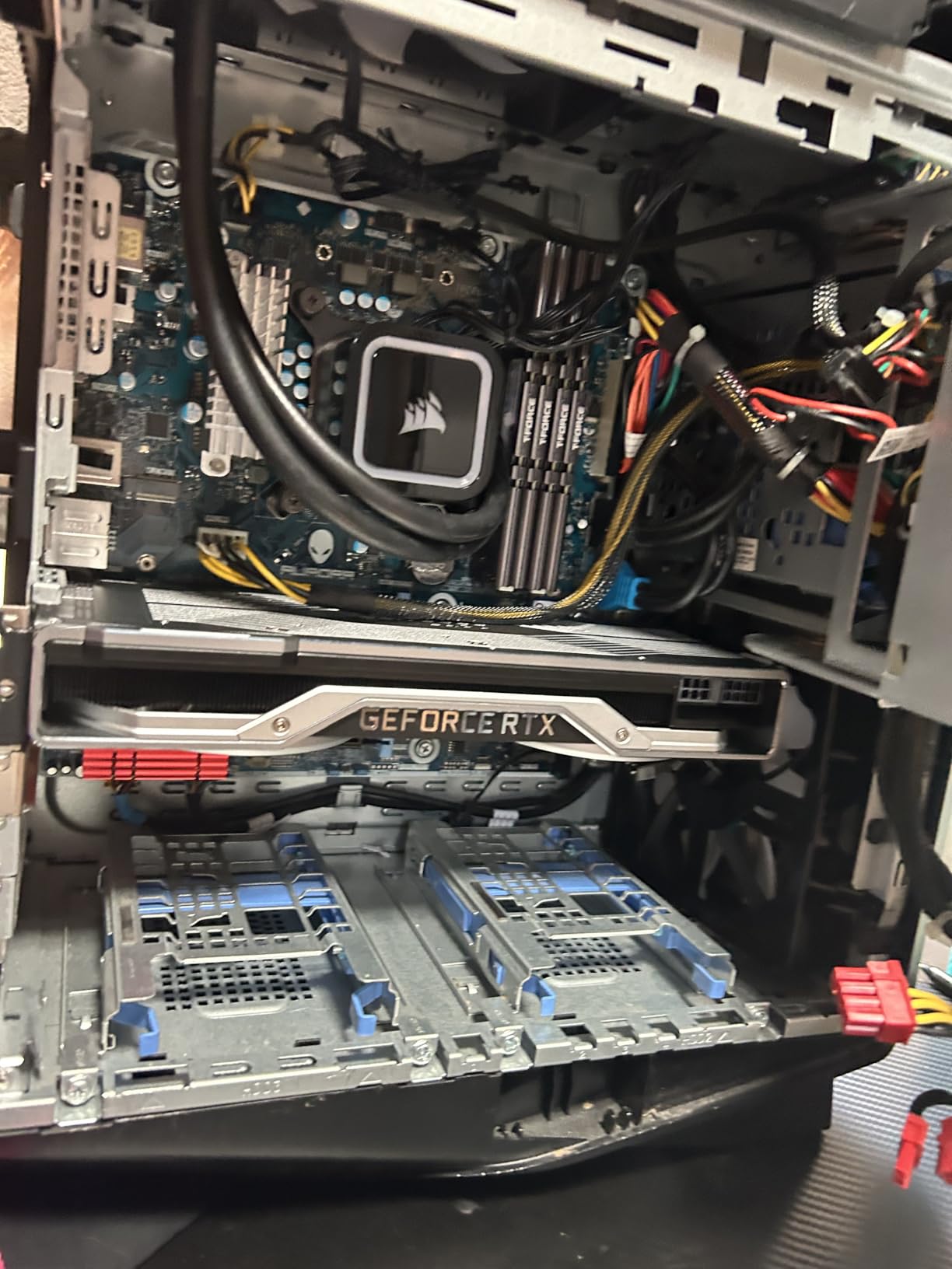 TEAMGROUP T-Force Vulcan Z DDR4 16GB Kit (2x8GB) 3600MHz (PC4-28800) CL18 Desktop Memory Module Ram TLZGD416G3600HC18JDC01 - Gray customer photo 1