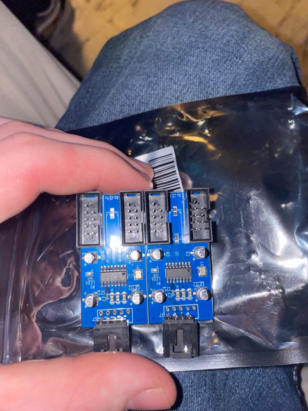 Fan Controller PC Chassis Fan Hub CPU Cooling Fan Hub PC 10 Port 12V SATA to Fan-Header with 4 Pin PWM Controller customer photo 2