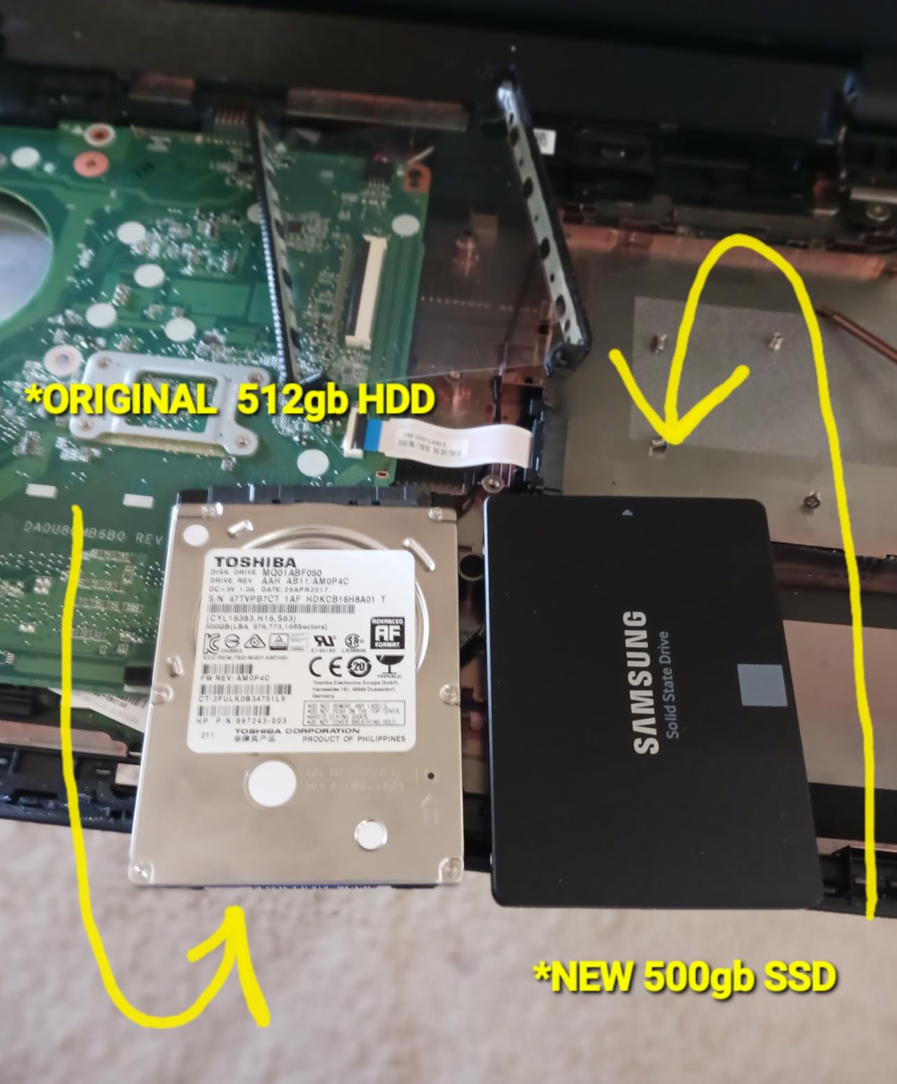 SAMSUNG 870 EVO 4TB 2.5 Inch SATA III Internal SSD (MZ-77E4T0B/AM) customer photo 1