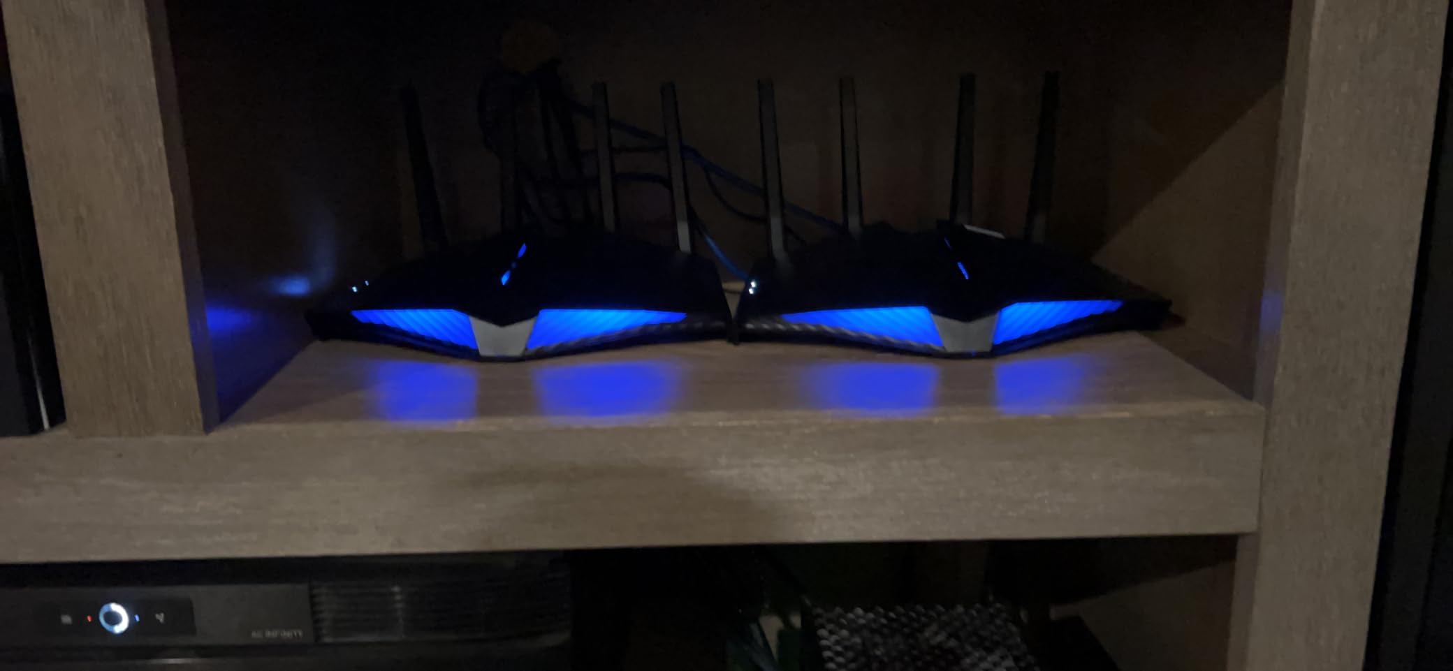 ASUS RT-AX82U AX5400 Dual-Band WiFi 6 Gaming Router (Renewed) customer photo 1