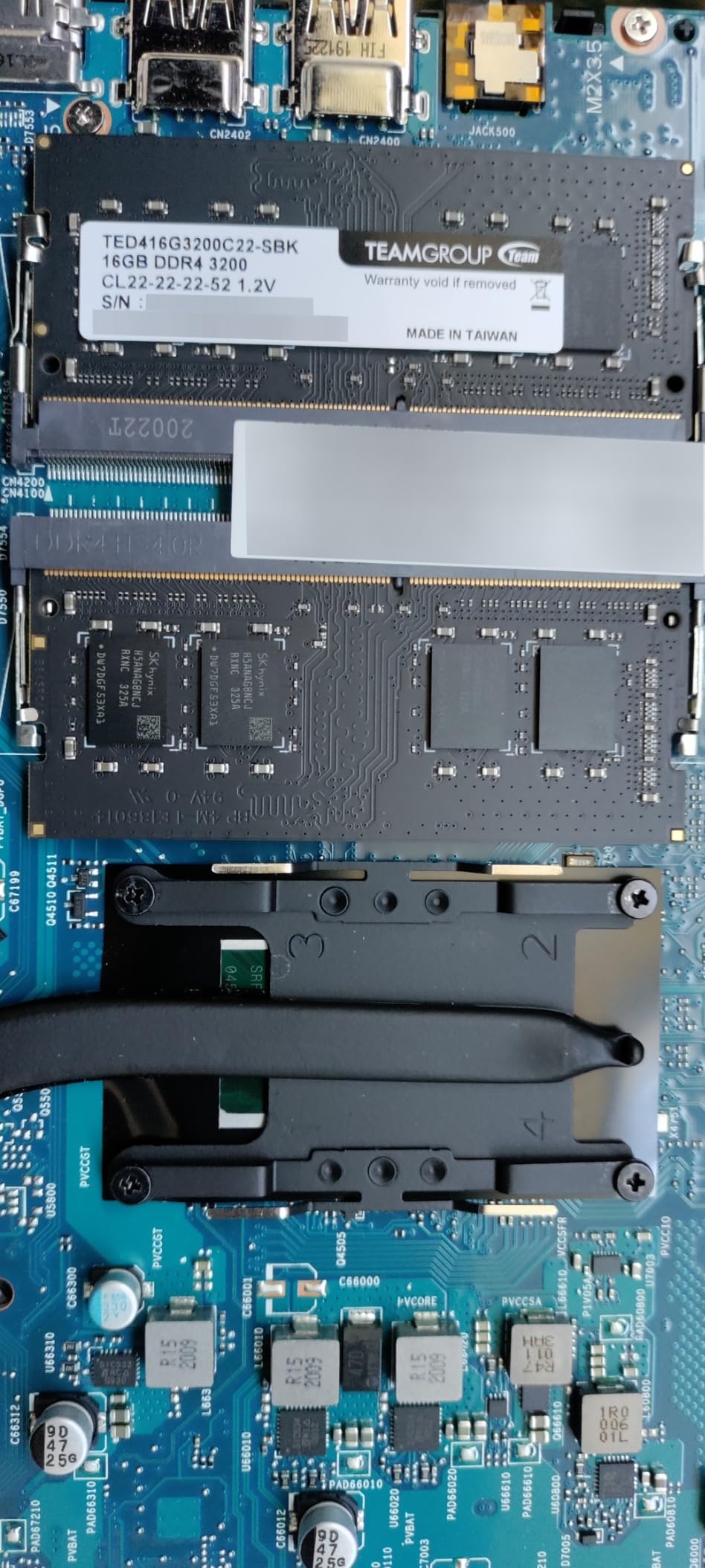 TEAMGROUP Elite DDR4 32GB Kit (2 x 16GB) 3200MHz PC4-25600 CL22 (2933MHz or 2666MHz) Unbuffered Non-ECC 1.2V SODIMM 260-Pin Laptop Notebook PC Computer Memory Module Ram Upgrade - TED432G3200C22DC-S01 customer photo 1
