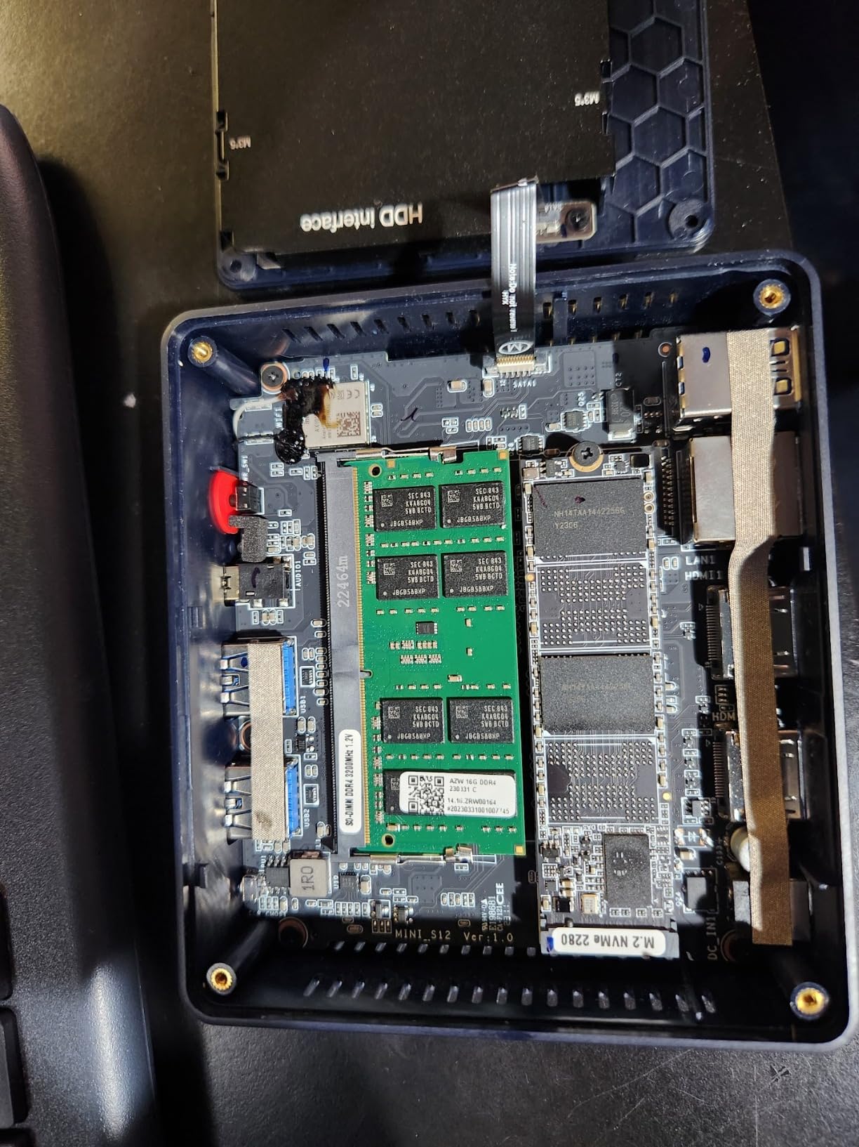 Beelink Mini PC, Mini S12 Intel N95 3.4GHz, 8GB DDR4 RAM 480GB SSD customer photo 1