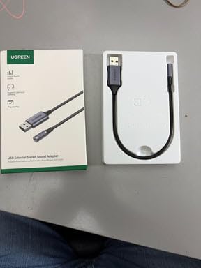 UGREEN USB to 3.5mm Jack Audio Adapter Headphone DAC 24bit 96kHz customer photo 1