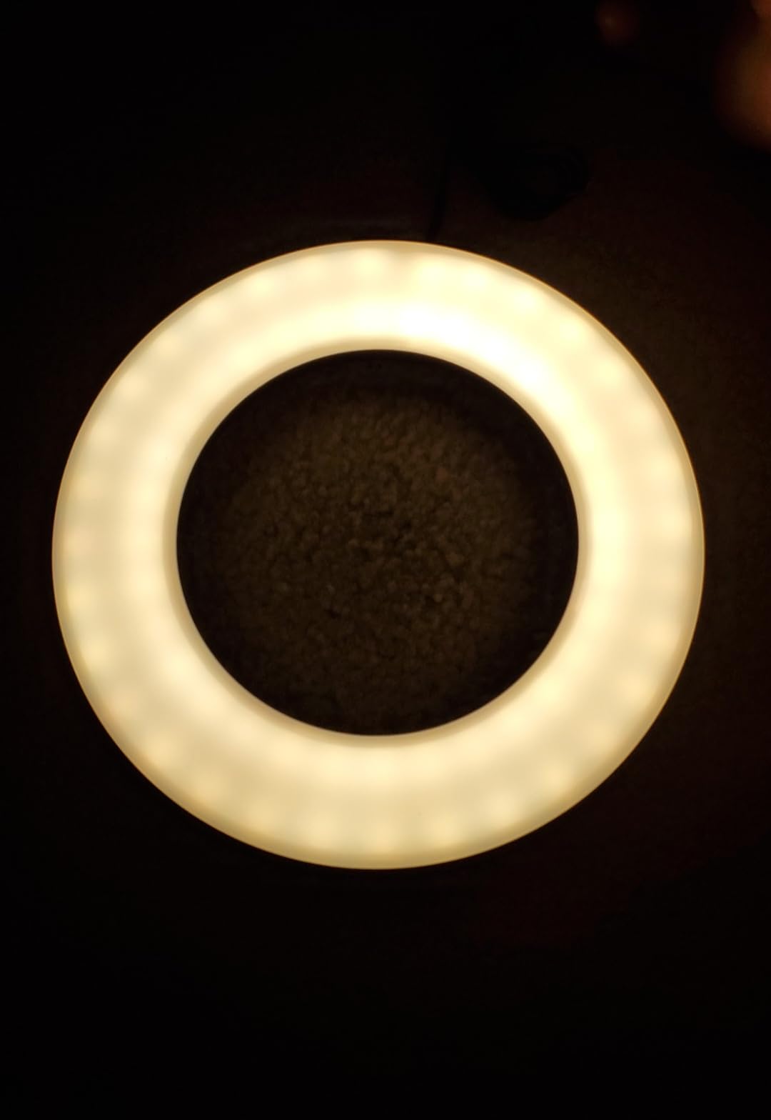Video Conference Lighting Kit, Ring Light Clip on Laptop Monitor with 5 Dimmable Color & 5 Brightness Level for Webcam Lighting/Zoom Lighting/Remote Working/Self Broadcasting and Live Streaming, etc. customer photo 2