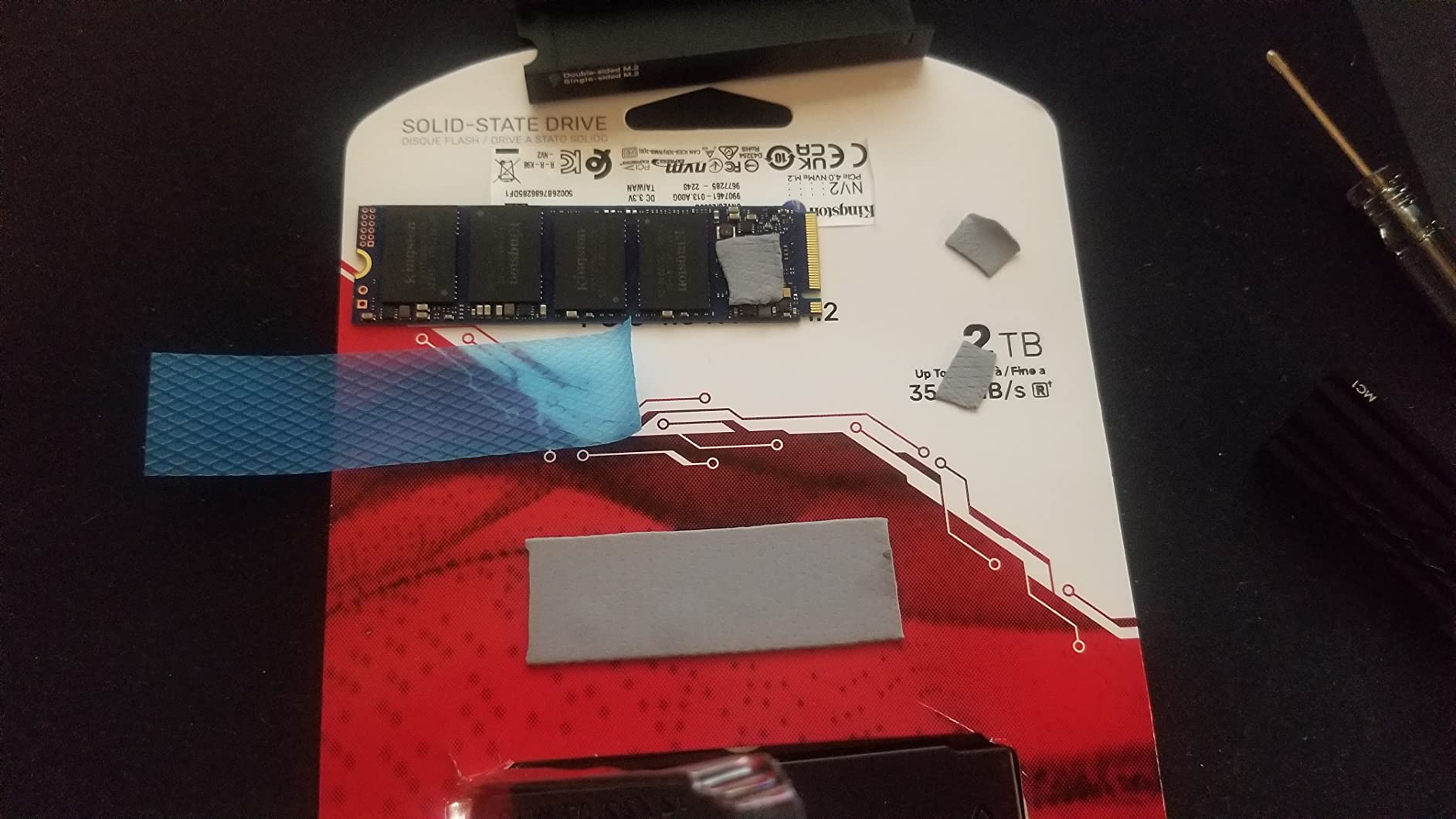 be quiet! MC1 M.2 SSD Cooler Heatsink for Single and Double Sided 2280 modules | BZ002 customer photo 2
