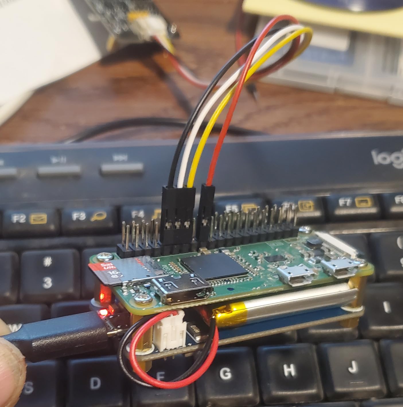 Waveshare UPS HAT (C), Compatible with Raspberry Pi Zero Series Board, 5V Uninterruptible Power Supply Module, Multi Battery Protection Circuits customer photo 1