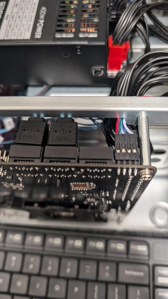 K3 4 Bay Mini ITX NAS Case, Hot Swap 3.5