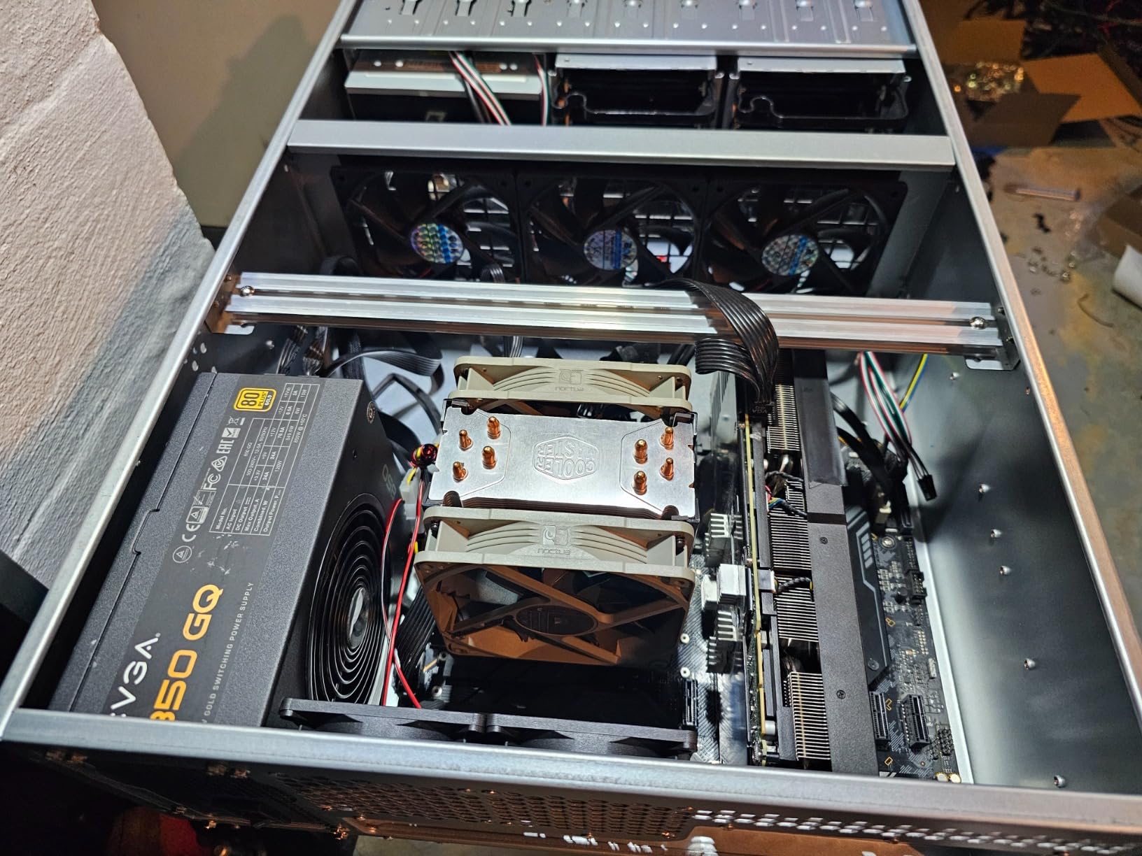 Rosewill 4U Server Chassis Rackmount Case | 8 3.5