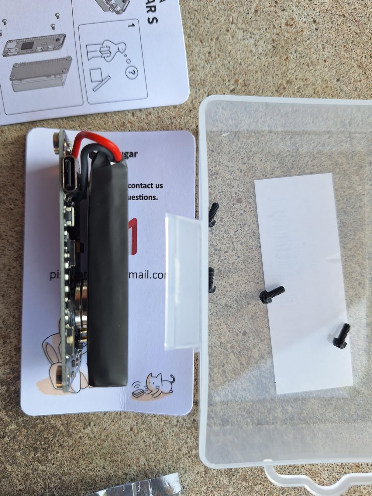 PiSugar S Portable 1200 mAh UPS Lithium Battery Pwnagotchi Power Module for Raspberry Pi-Zero W/WH Model customer photo 2