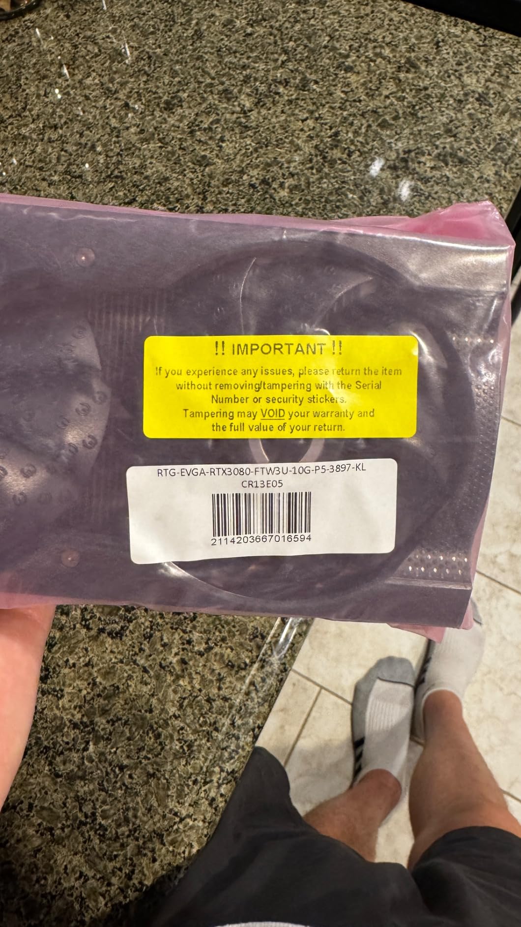EVGA GeForce RTX 3080 FTW3 Ultra Gaming, 10GB GDDR6X, iCX3, ARGB LED (Renewed) customer photo 1