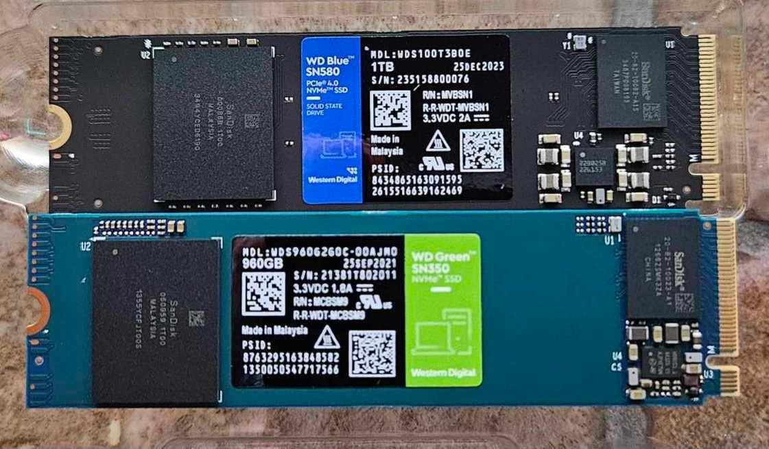Western Digital 1TB WD Green SN350 NVMe Internal SSD Solid State Drive - Gen3 PCIe, QLC, M.2 2280, Up to 3,200 MB/s - WDS100T3G0C customer photo 1